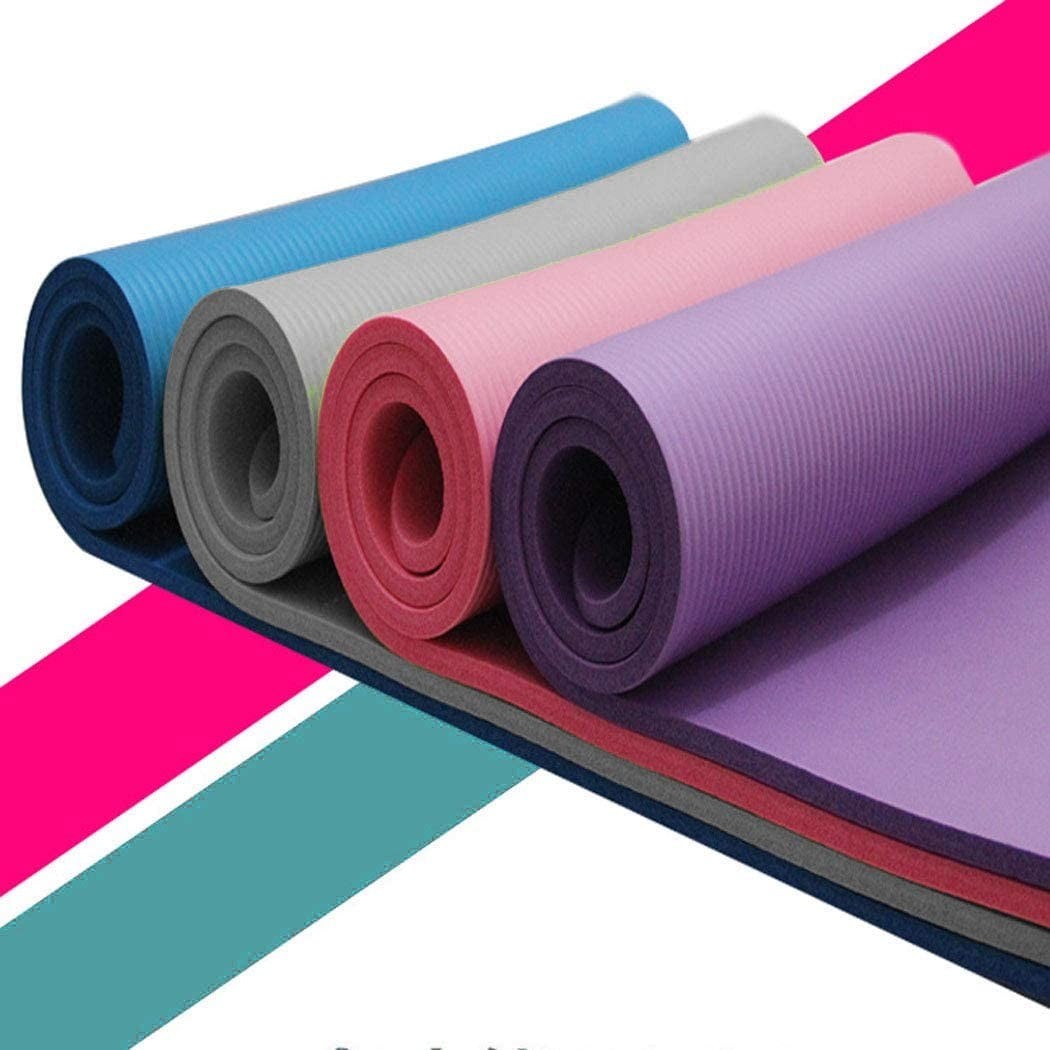 Small Yoga Mat 15 Mm Thick Anti-Skid Sports Fitness Mat Non-Slip Yoga Mat for Ho