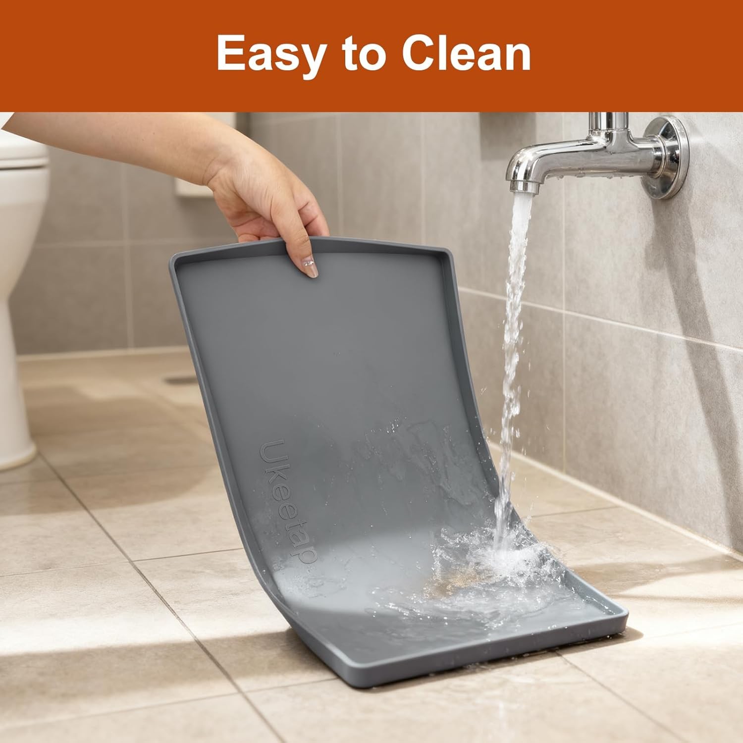 Silicone Pet Feeding Mat Waterproof – Non Slip Dog Cat Food Bowl Floor Protector