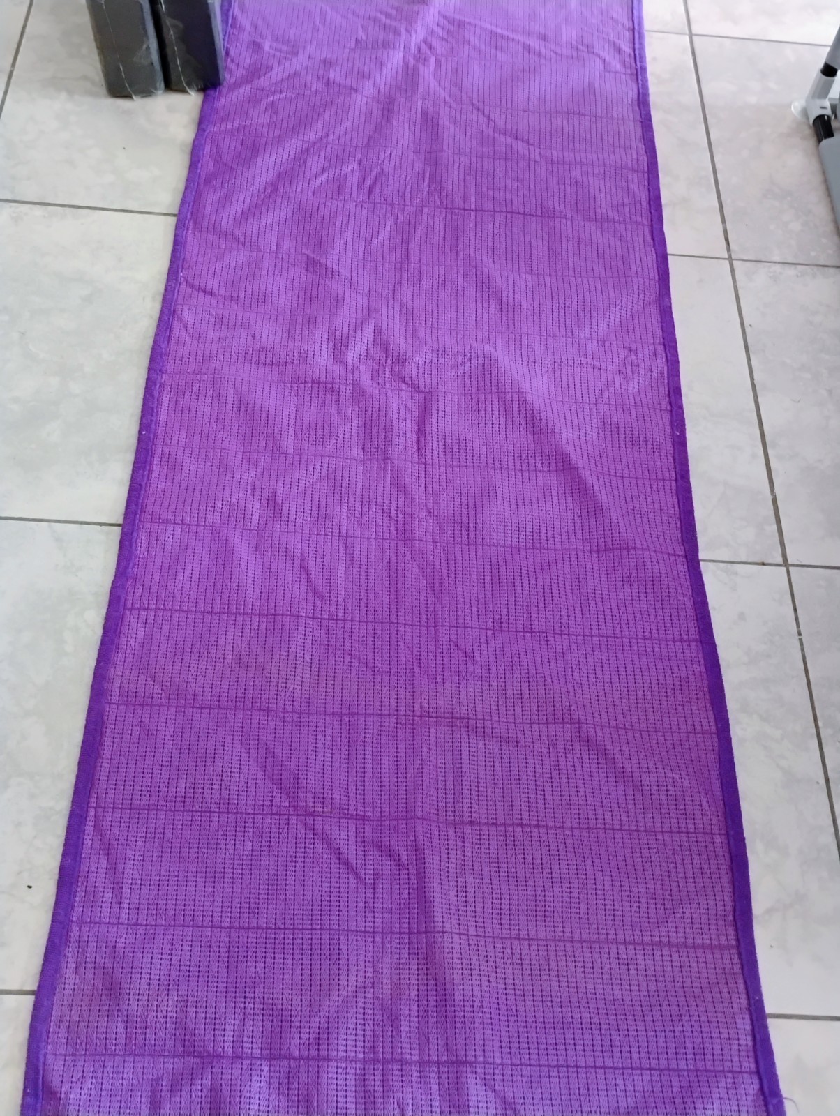 hot yoga mat towel- purple 🟣- never used