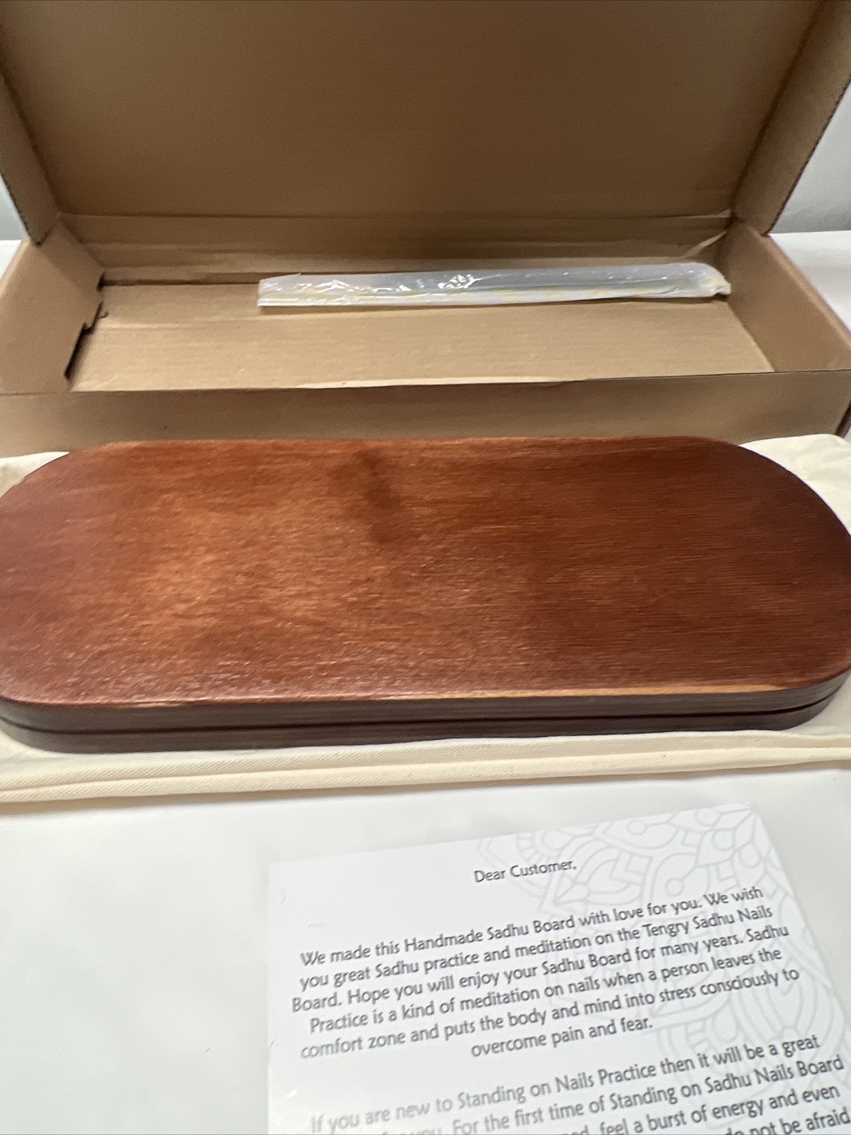 Tengry Sadhu Board Brown NEW Minor Defects