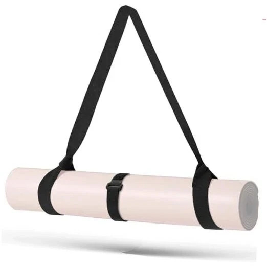 Yoga Mat Strap, Adjustable Thick and Wide Yoga Strap for Carrying Mat or