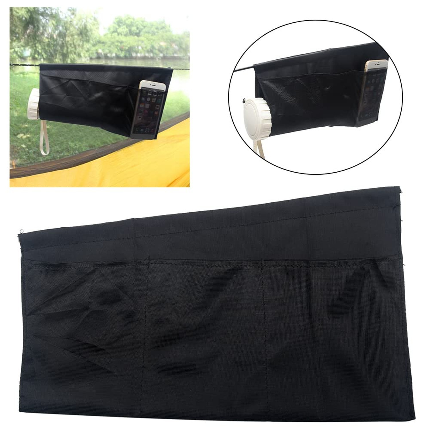 Hammock Organizer, Multipurpose Hammock Organizer Foldable Storage Bag for Ou…