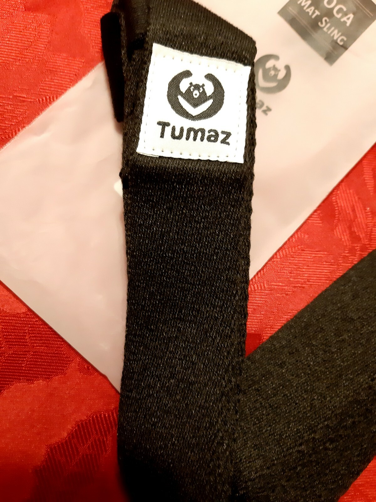 NEW Black Tumaz Yoga Mat Strap Sling Carrier (64 in) – Thick and Durable