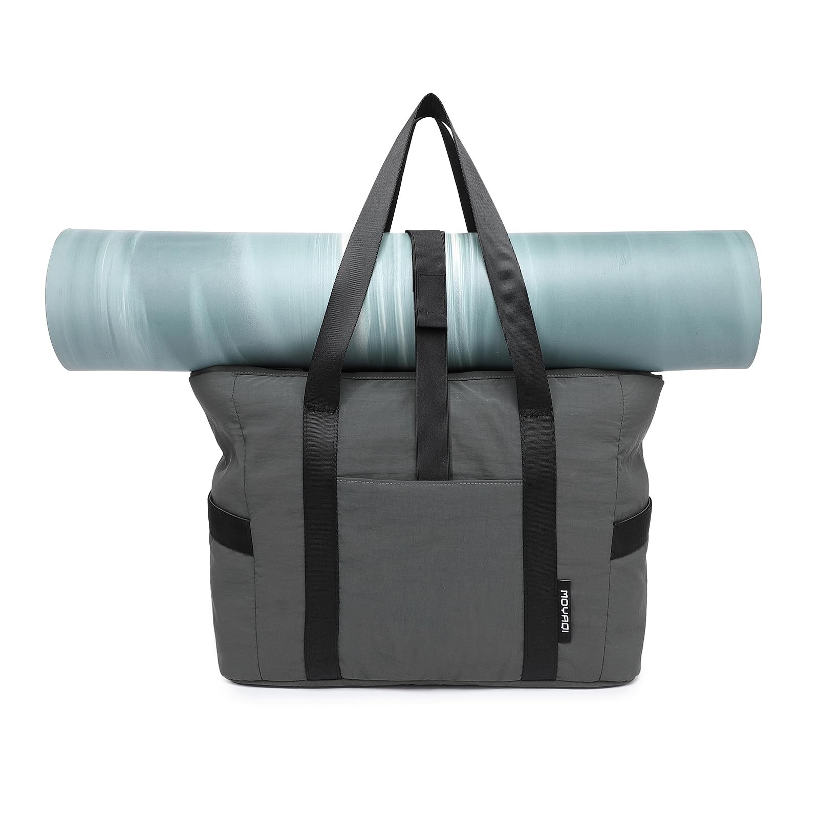 MOYAQI Gym Bag for with Zipper, Nurse Work Tote with Compartments, Womens Bea…