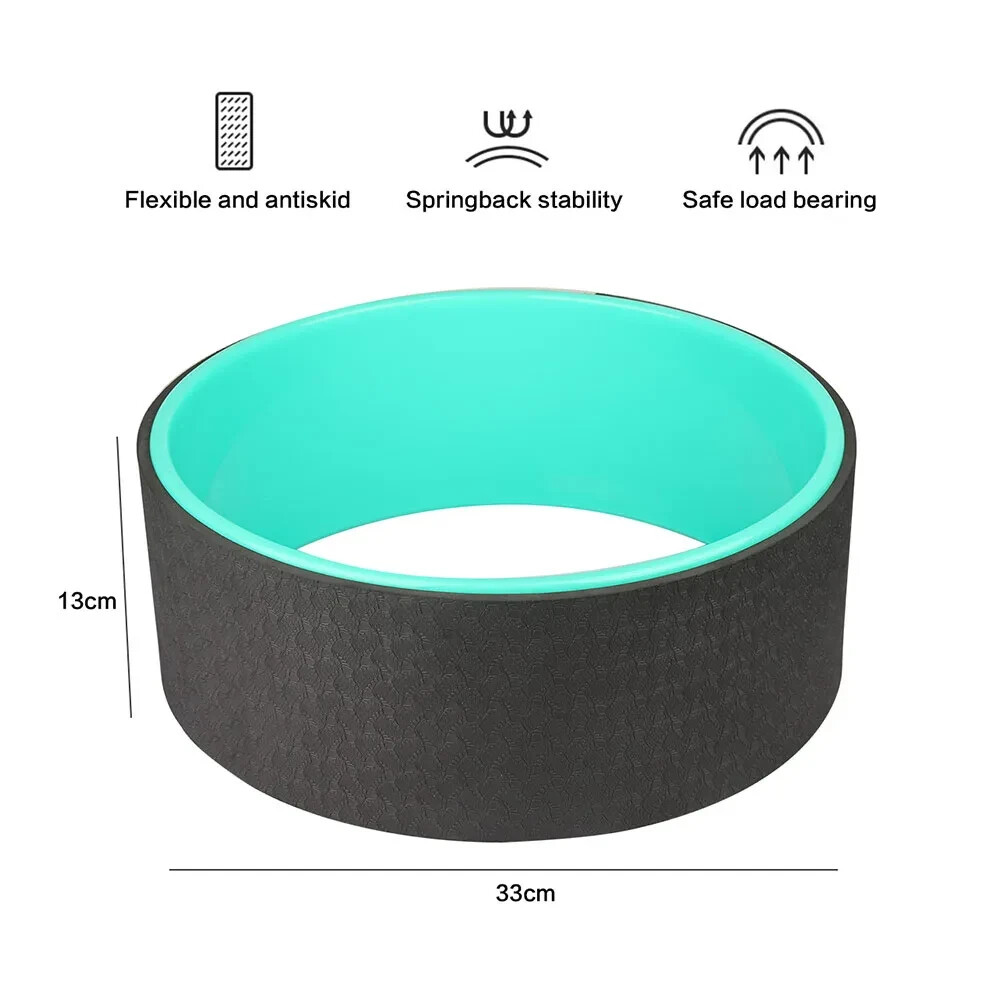 YOGA WHEEL – BLACK/GREEN