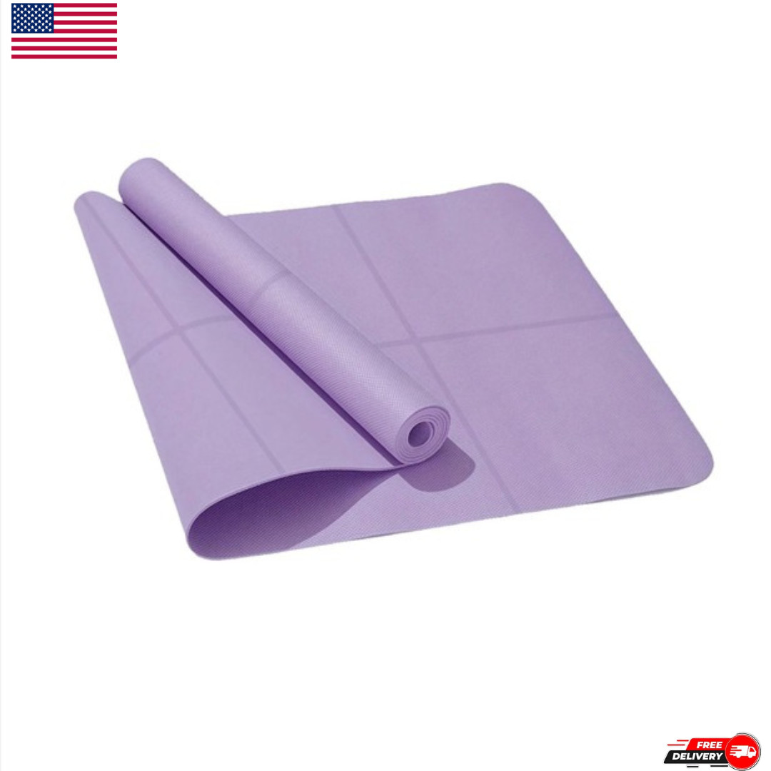 EVA Yoga Mat 4mm Thick Non Slip Fitness Pilates Exercise