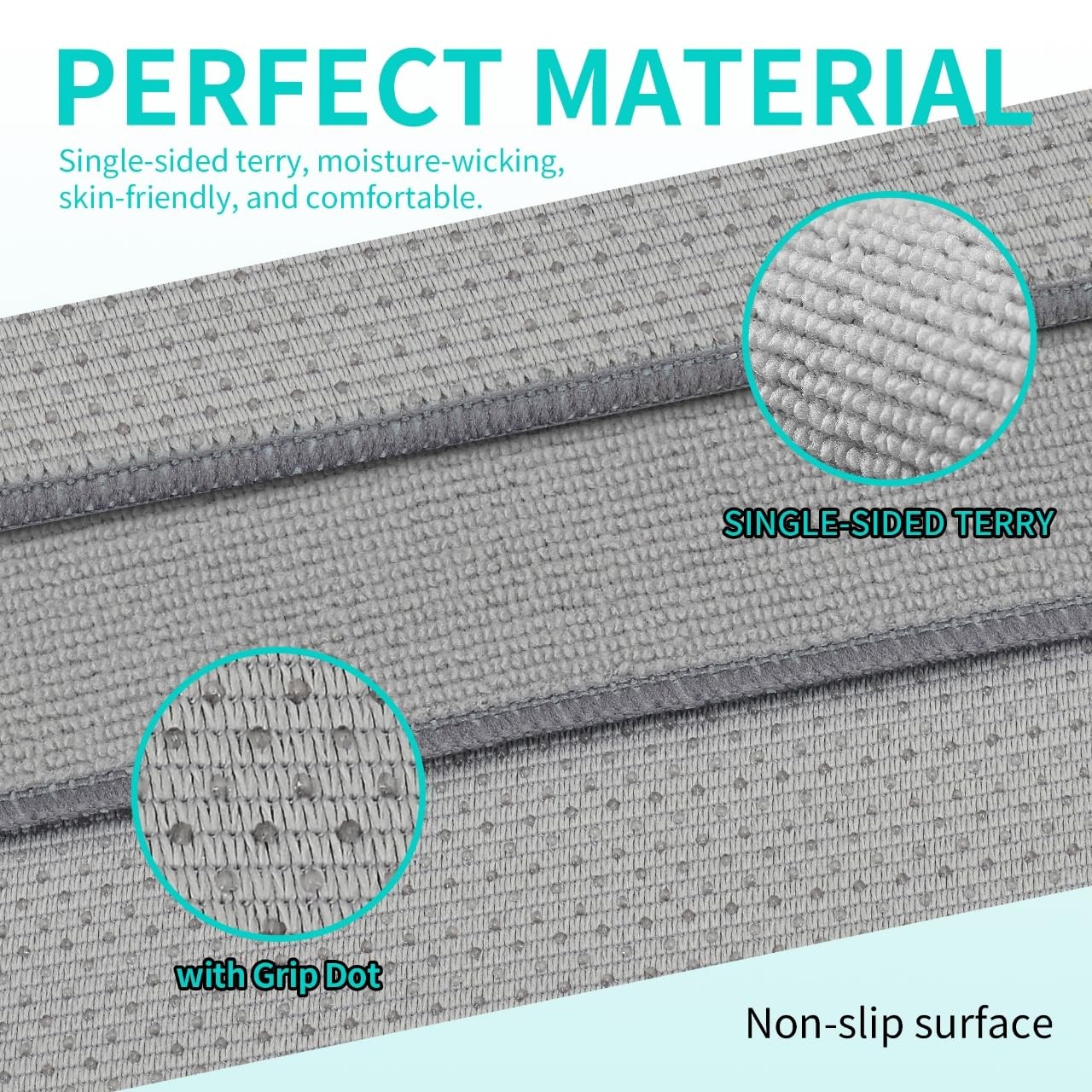 Ifwind 2 Pack Yoga Mat Towels Grip Dotanti-Slip Hot Yoga Towelabsorbent