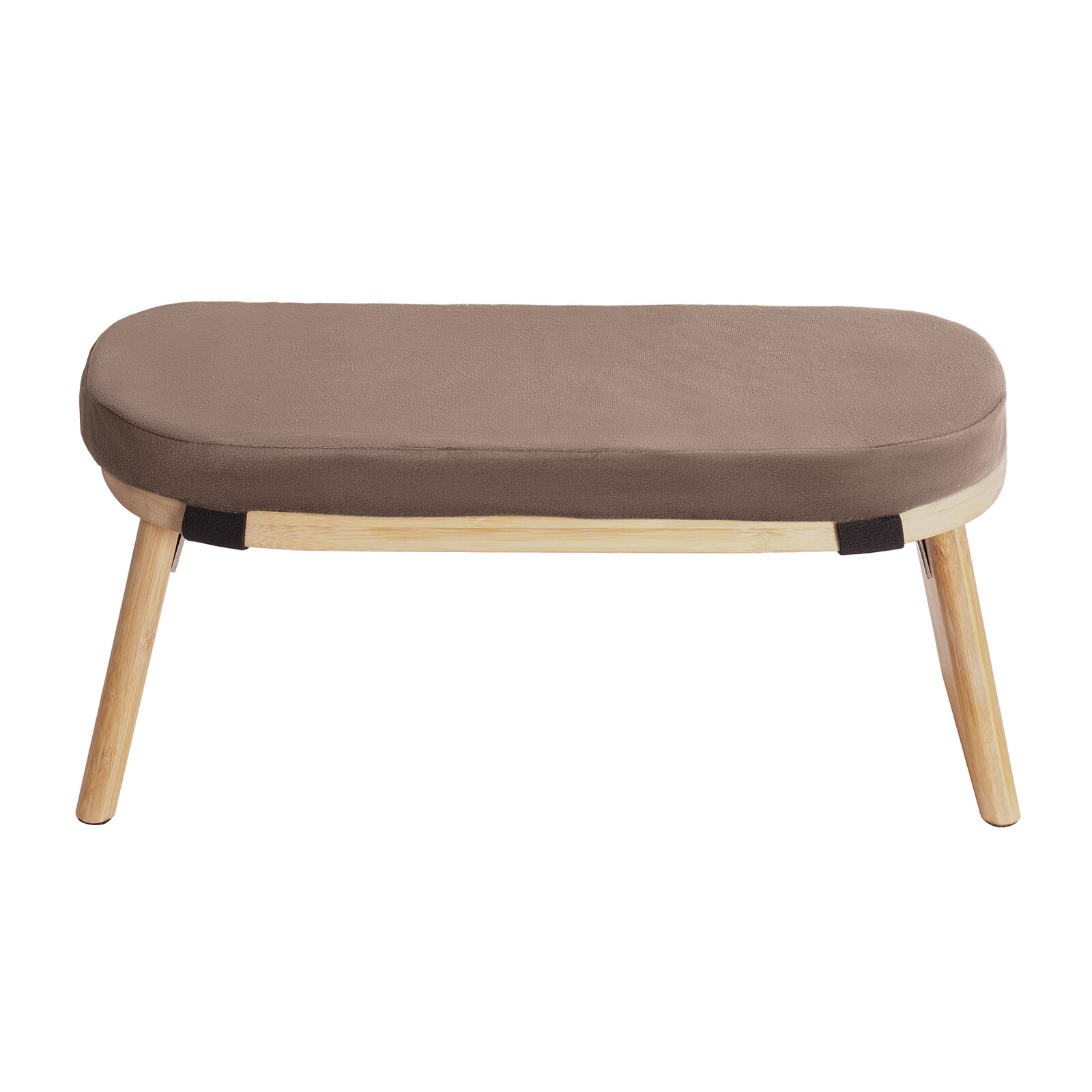 Foldable Bamboo Meditation Bench, Meditation Stool-Prayer Kneeler Chair for Yoga
