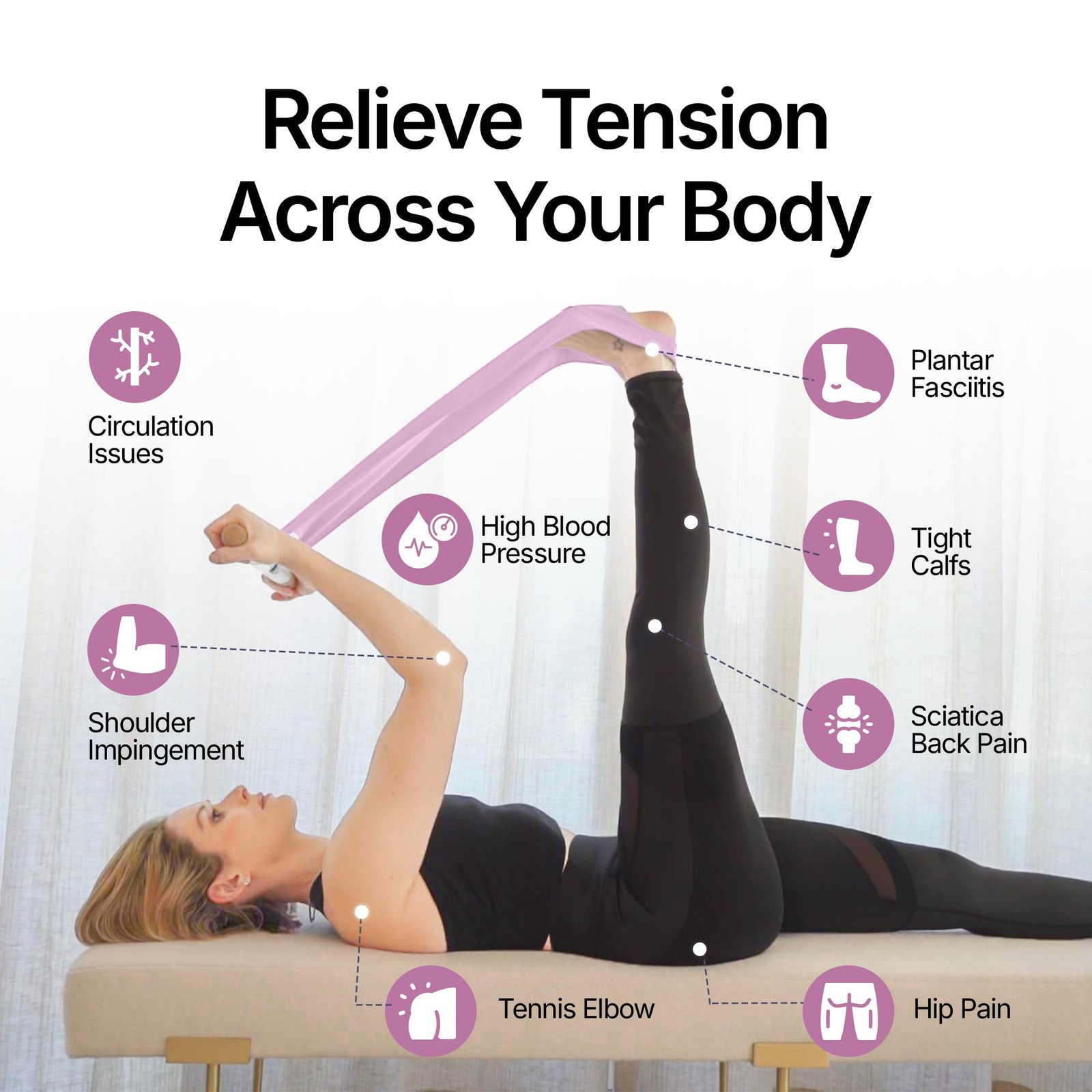 CastleFlexx Mobility and Full Body Strengthening Device | Non-Elastic Stretch…
