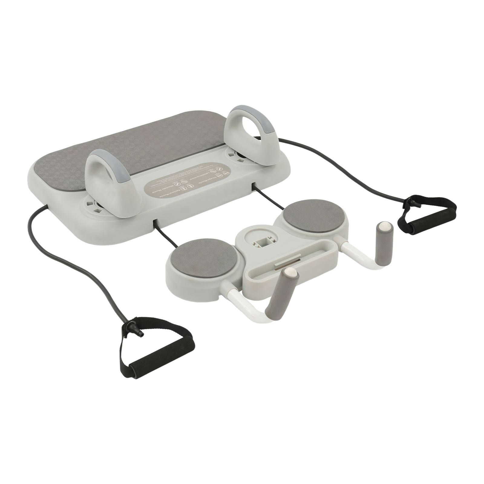 Detachable Pilates Board With Ergonomic Handles And Practical Timer 21.7*15.7in