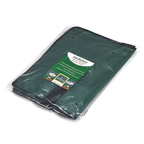 Christmas Ornaments Storage, Holiday Accessories Bag Tear-Proof Tarp 18 Green