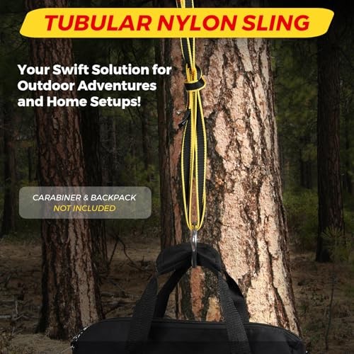 20MM Nylon Climbing Sling Runner 23KN CE2008/EN566 30cm/ 12inch |Single Unit