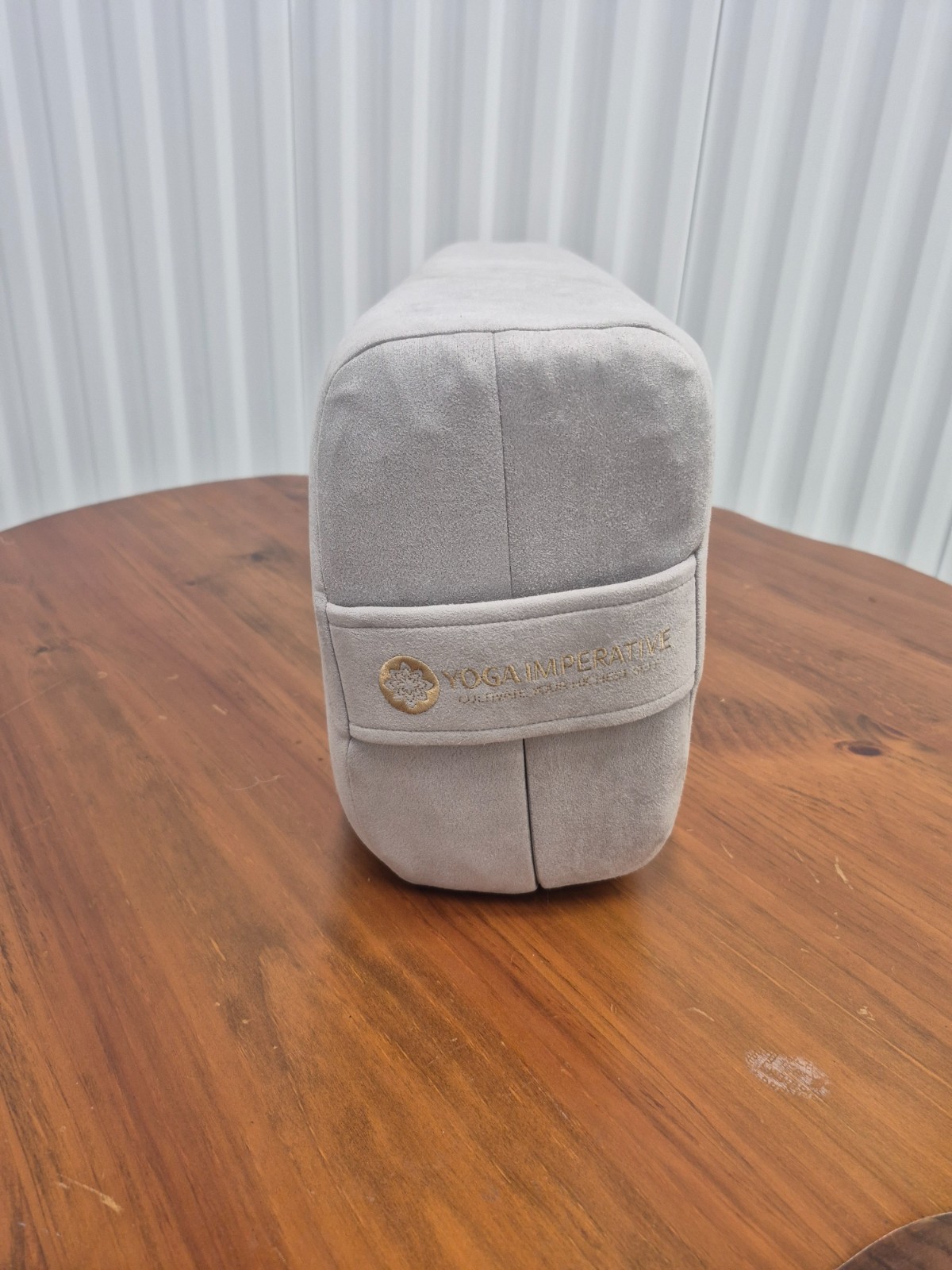 Yoga Imperative Bolster Pillow 24x10x6in Rectangular Meditation Cushion New