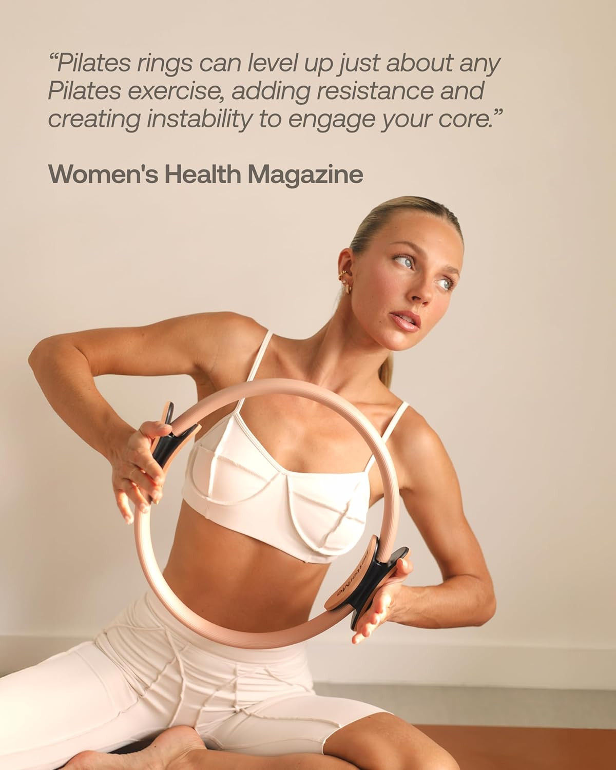 Betterme Pilates Ring – 15&Prime; Magic Circle for Strength & Flexibility Workouts