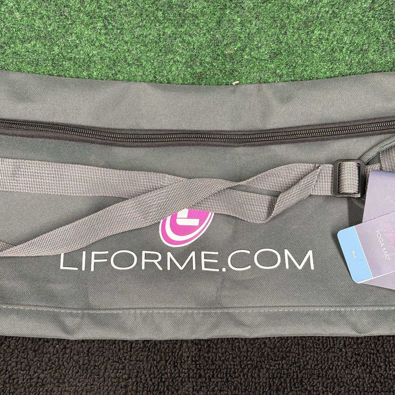 Liforme Yoga Mat Shoulder Strap Travel Bag Carry 28” X 6” (no Mat) NEW