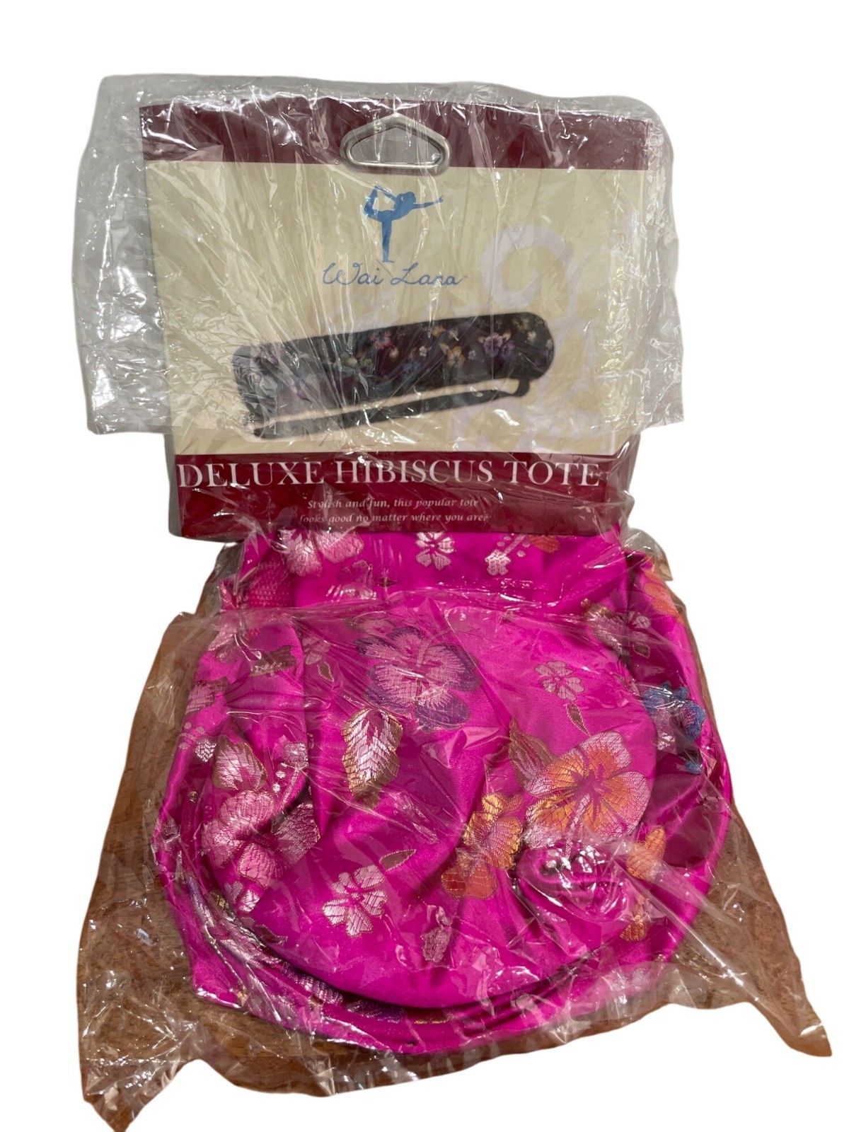 Wai Lana Deluxe Hibiscus Tote Bag for Yogi Mat