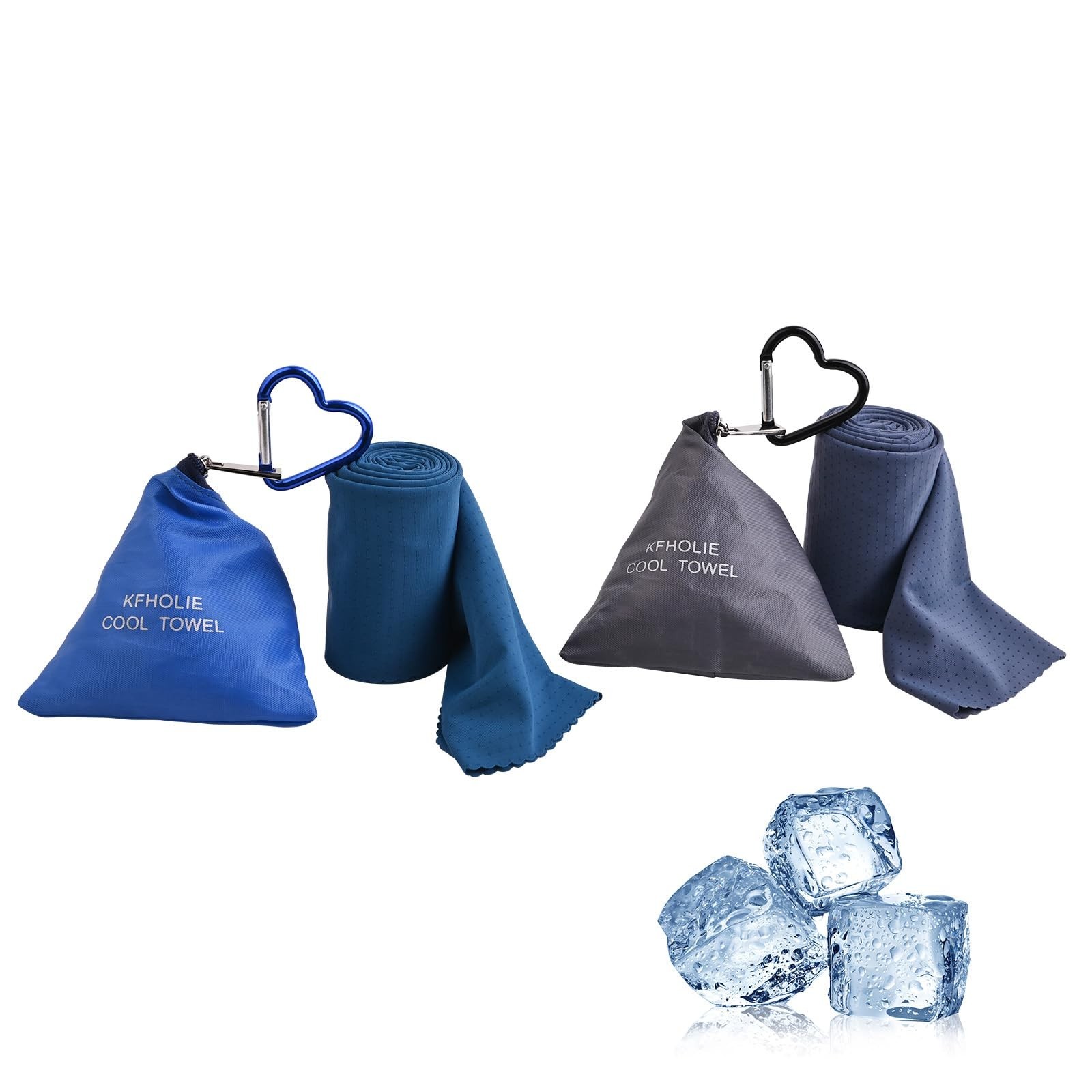 2 Cooling Towels 40 »x12 »,Cooling Towels for Neck and face Ideal for Gym, Yo…