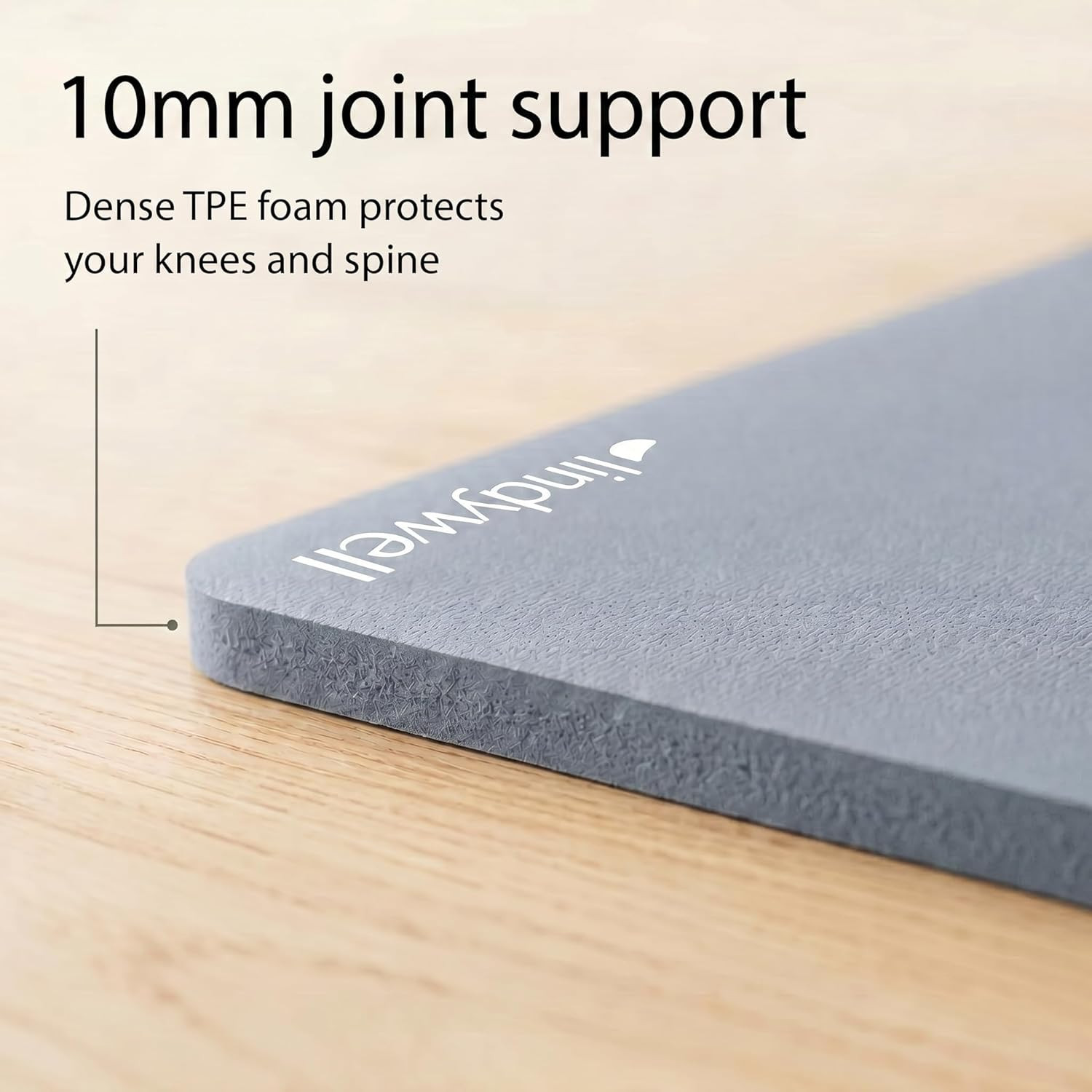 Non-Slip Pilates Yoga Mat – 6Ft x 26In, 6Mm, 8Mm, 10Mm Thickness Options