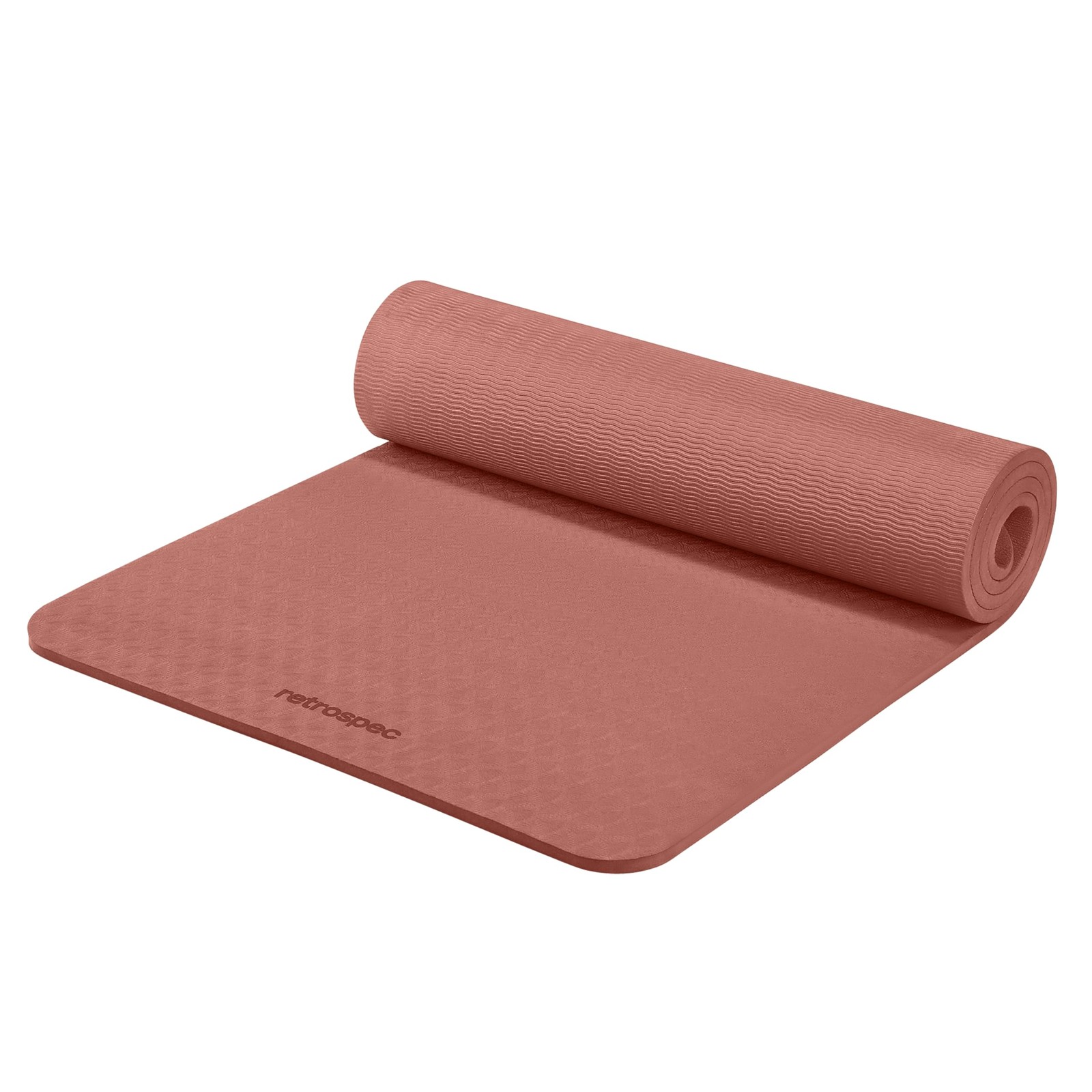 Retrospec Zuma Yoga Mat | 1/2 Inch Thick Non Slip Workout Mat | TPE Exercise …
