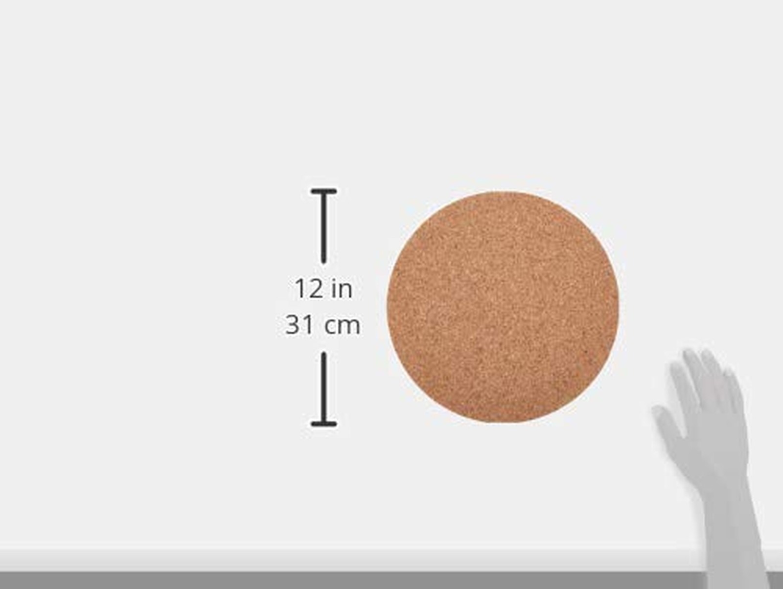 Plastec ECR12 Eco Cork Mat, 12-Inch – 100063918