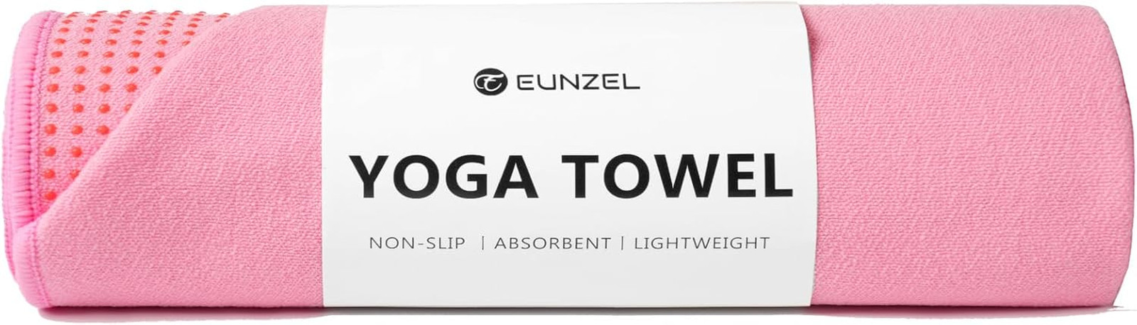 Yoga Towel,Hot Yoga Mat Towel with Grip Dots Sweat Absorbent Non-Slip for Hot Yo