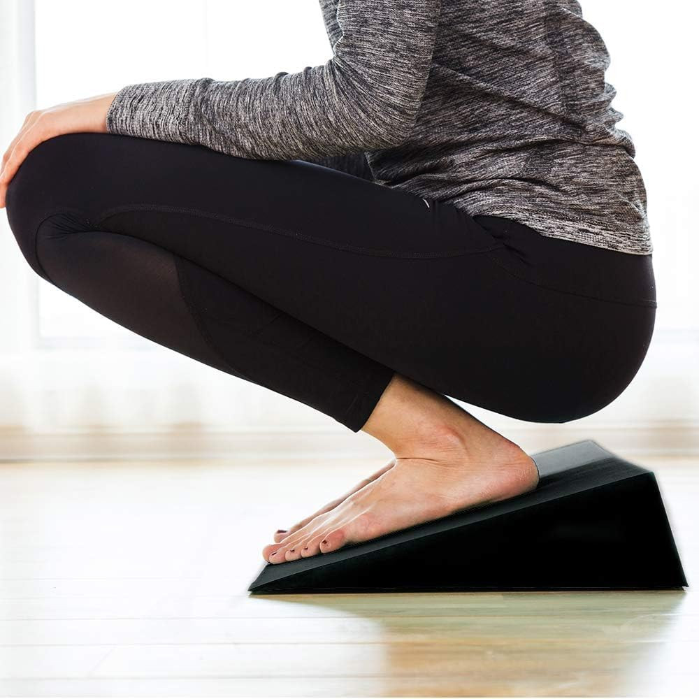 Balance Recovery Set: Extra Wide Foam Pad & XL Yoga Wedge Blocks