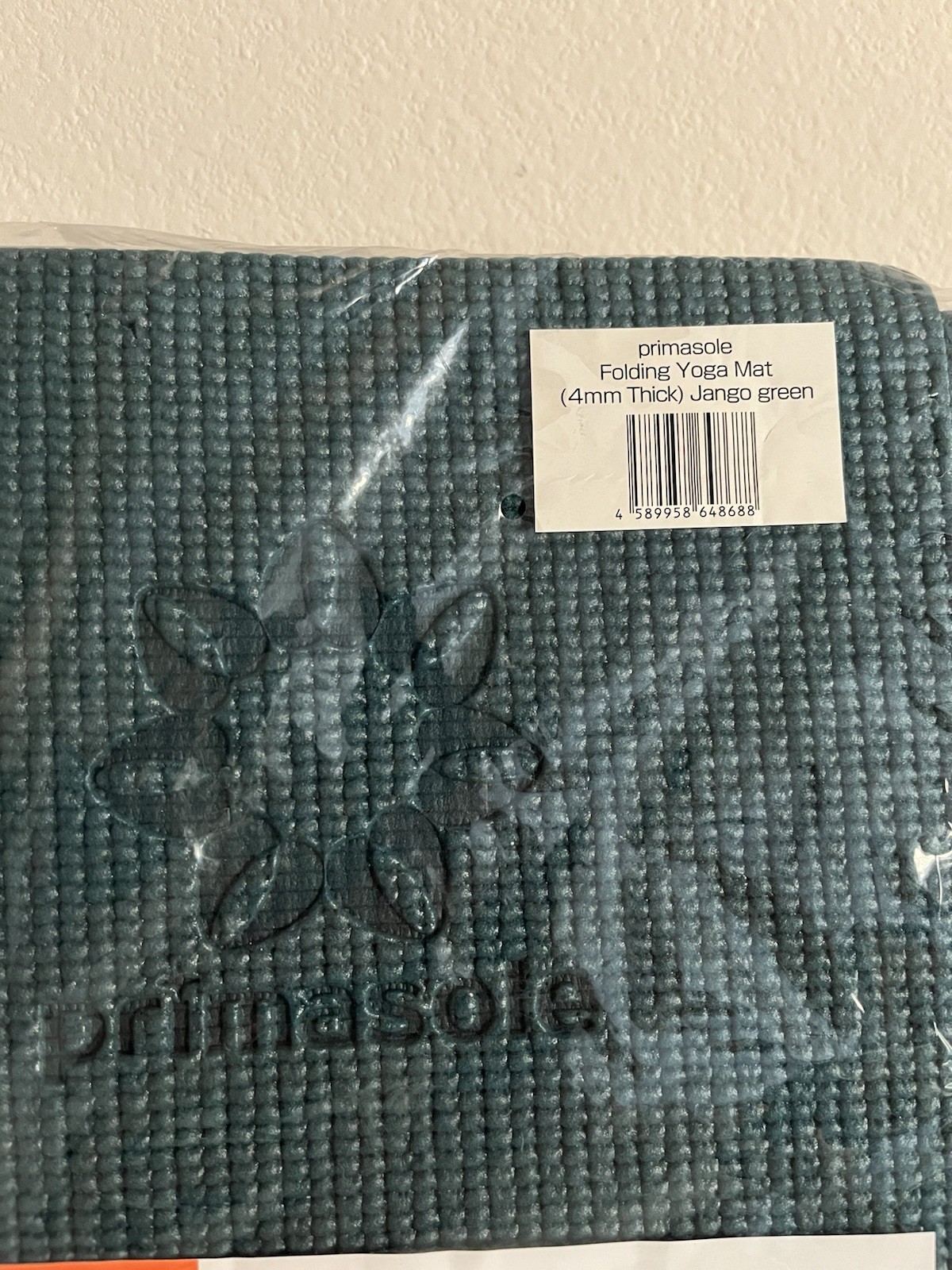 primasole Folding Travel Yoga Mat Jango Green 4mm Thick 68×24&Prime; New