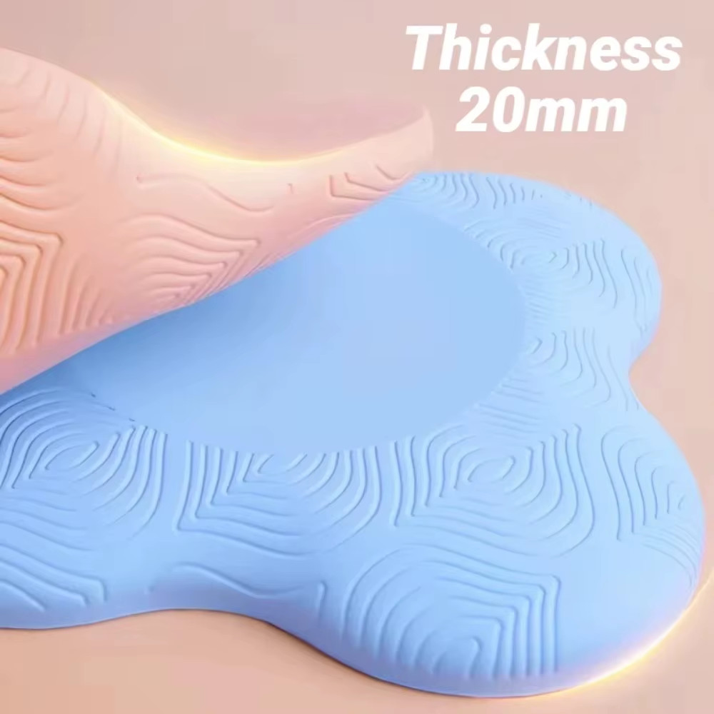 Thickened TPE Anti-Slip Yoga Knee Pad – Soft, Slow-Rebound Cushion for Knees & E
