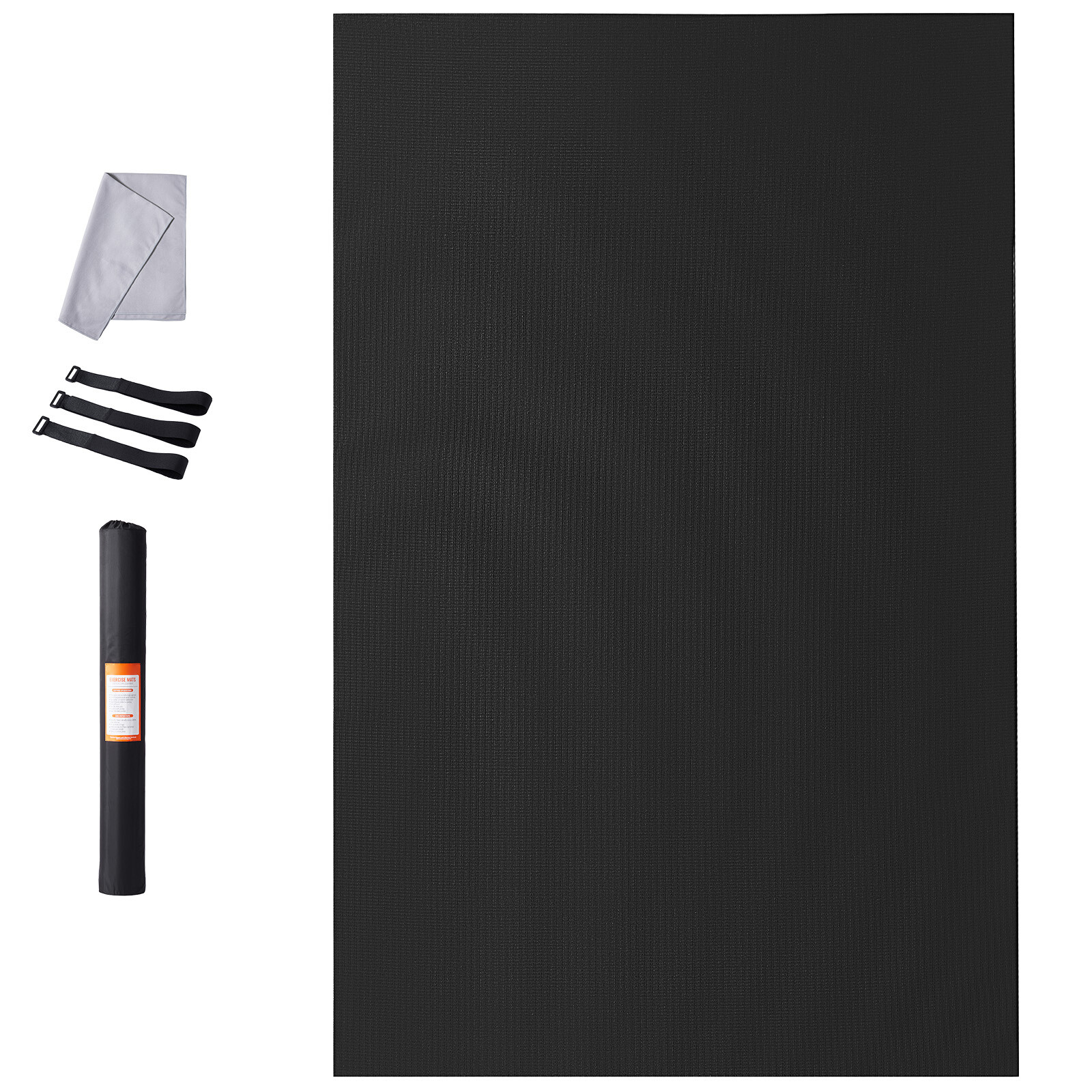 VEVOR Exercise Mat Non Slip Yoga Mat Gym Fitness Pilate Workout Mat (8x5ft)