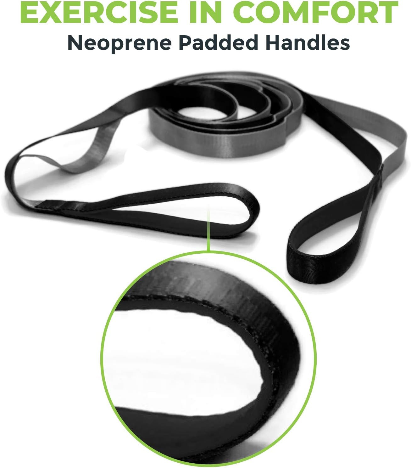 Stretching Strap for Physical Therapy, 12 Multi-Loop Stretch