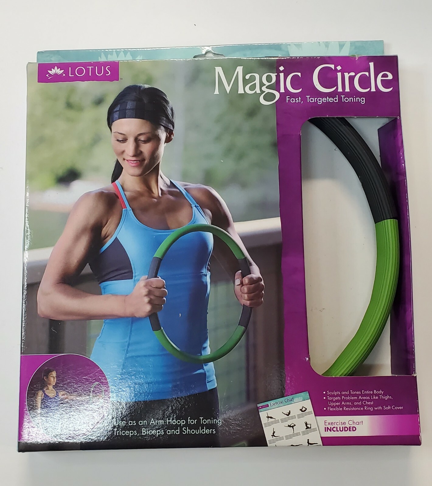 Lotus Magic Circle Ring Sculpts Fast Targeted Toning Entire Body