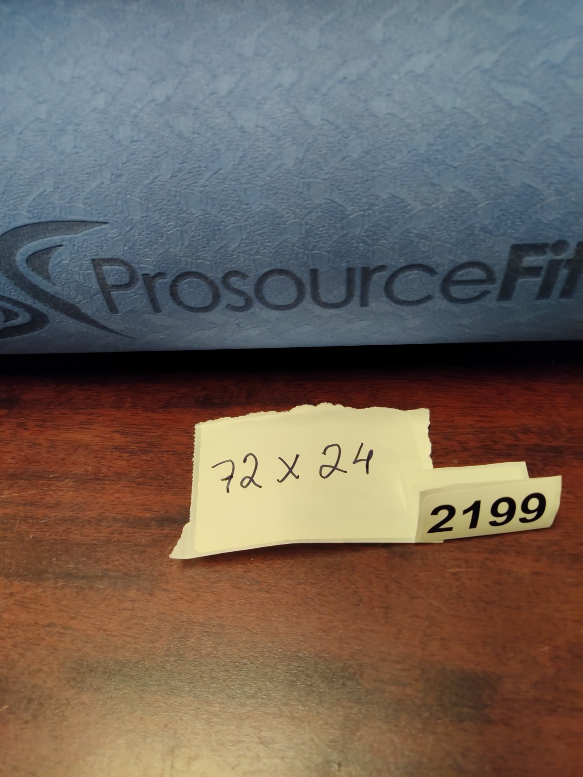 Prosourcefit Classic Unisex Extra Long (3mm) Thick Yoga Mat 72&Prime; x 24&Prime; Blue #2199