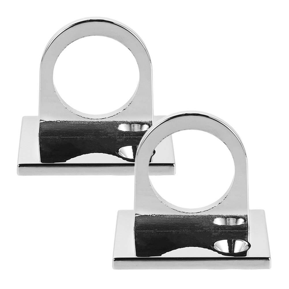 2 Pcs Eye Plate Ceiling Mount Hook Barrier Rope Hanging Accessories