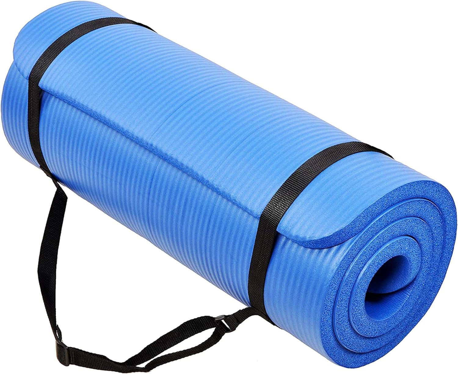 Balancefrom Yoga Mat, 1-Inch Extra Thick High Density Exercise Mat, Anti-Tear Ex
