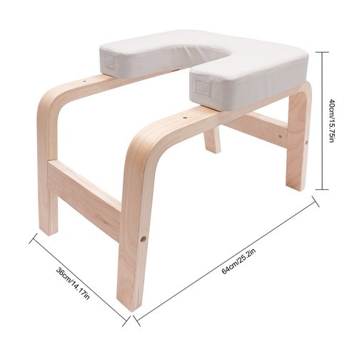Yoga Headstand Bench Exercise Inversion Stool Workbench Upside Down Chair