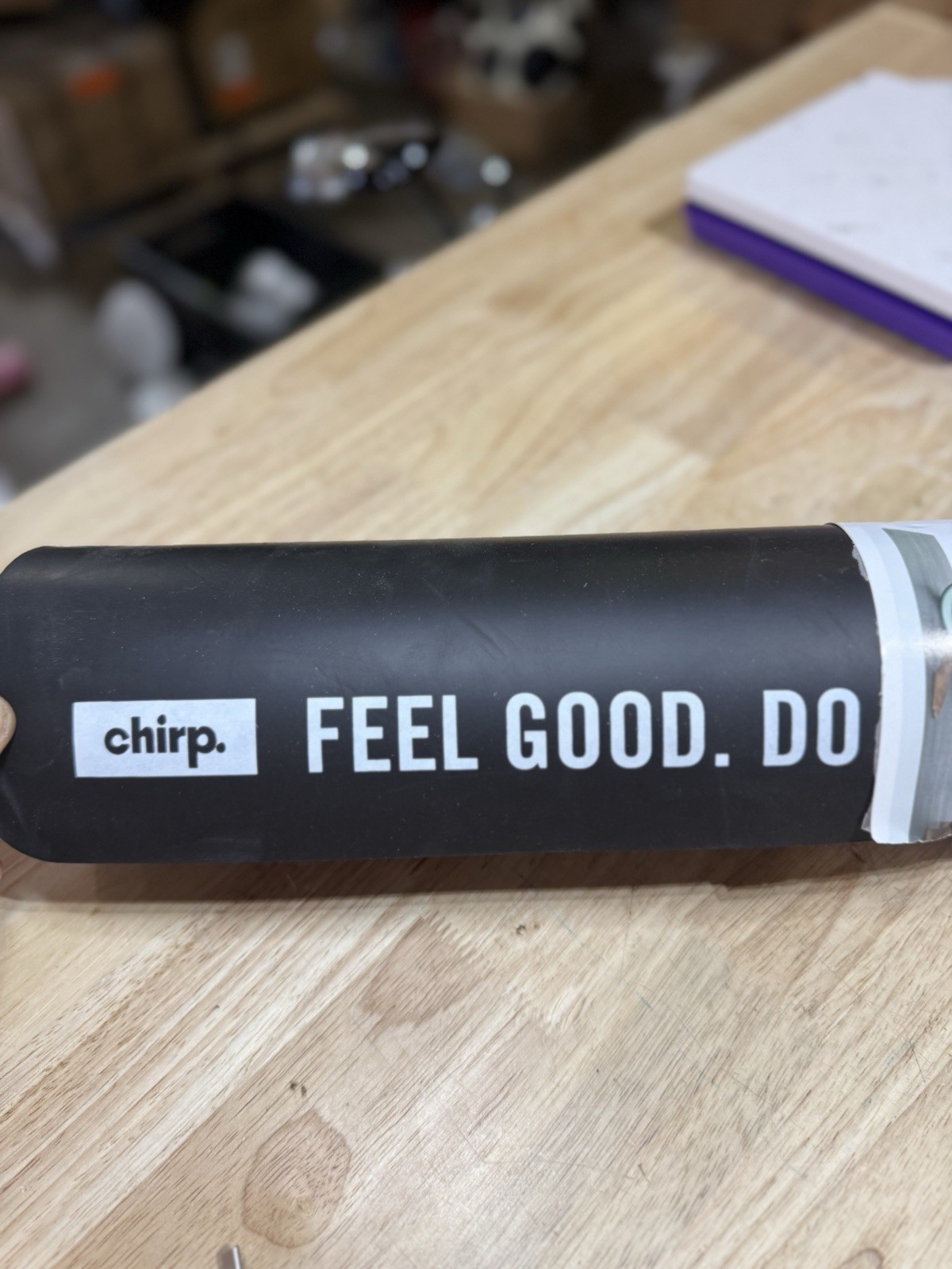 Chirp Stretch Exercise Mat for Yoga & Home Gym Large Non Slip Fitness Mat