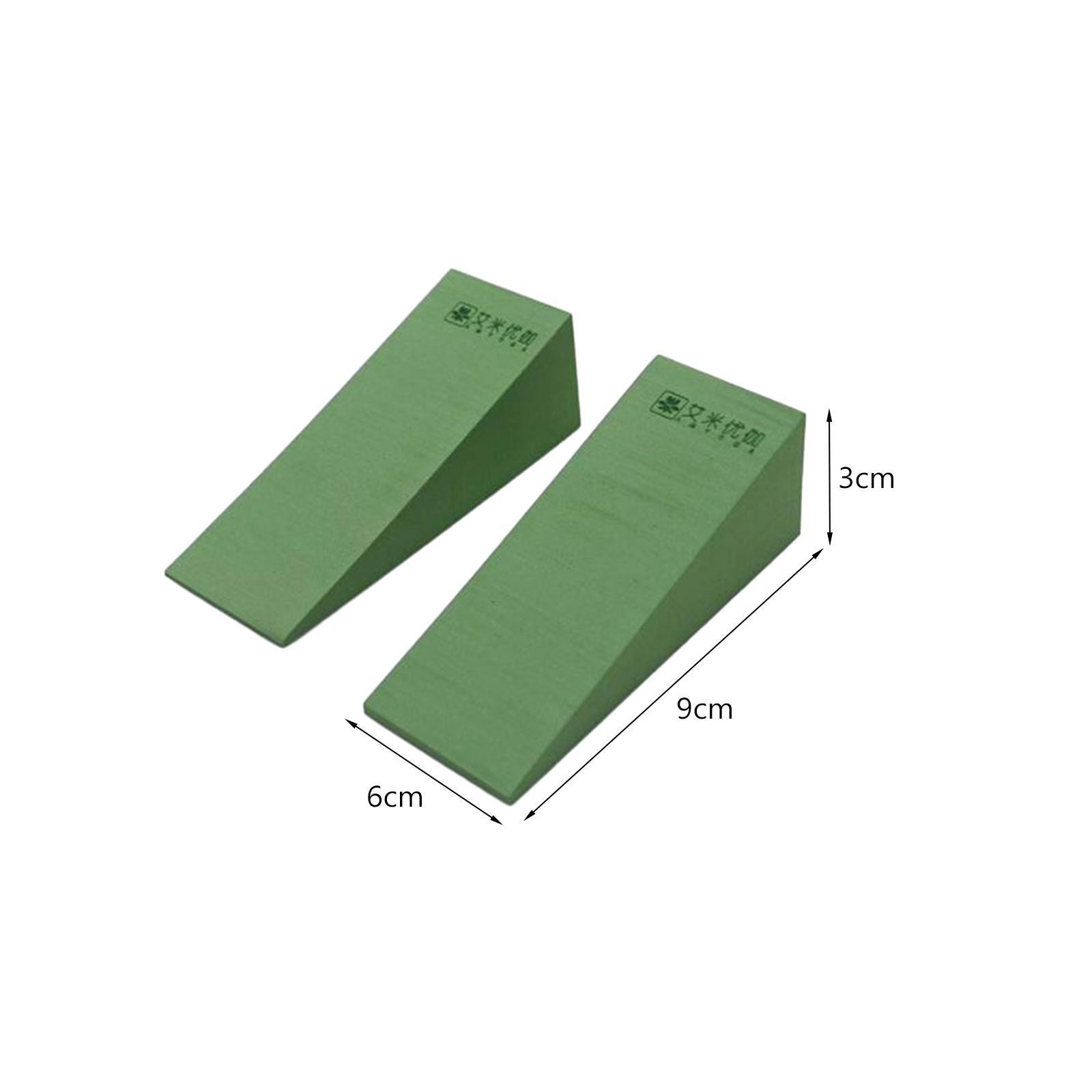 2 Pieces Yoga Foam Wedge Squat Wedge Incline Block Wrist Back Support Yoga Wedge