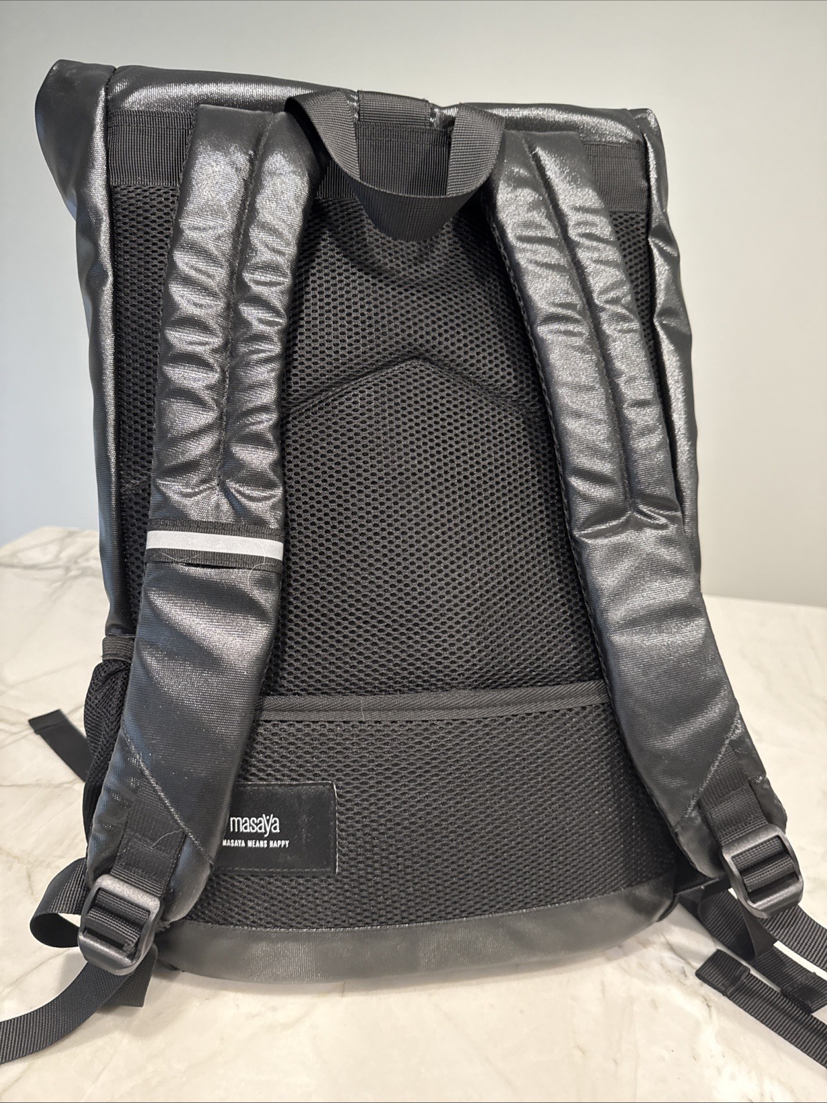 YAMS MASAYA NAMASTE Yoga backpack w Mat holder Bookbag style Spot for Computer