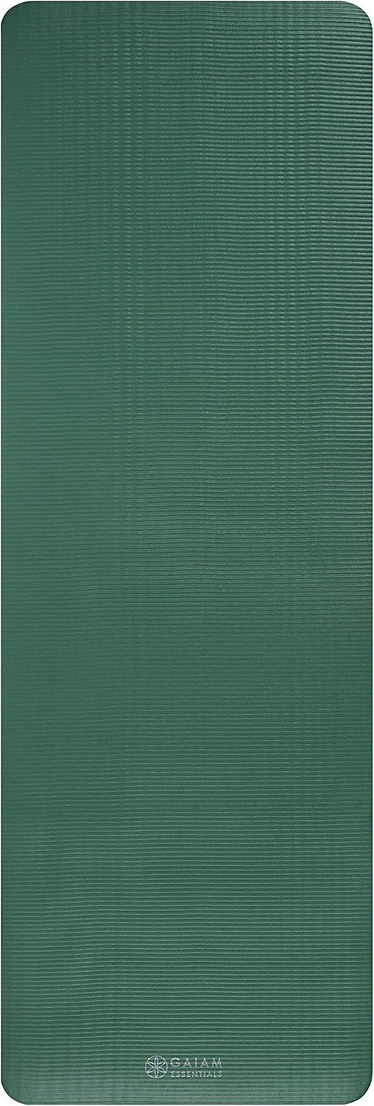 Gaiam Essentials 2/5&Prime; Thick (10Mm) Yoga & Pilates, Fitness & Exercise Mat with E