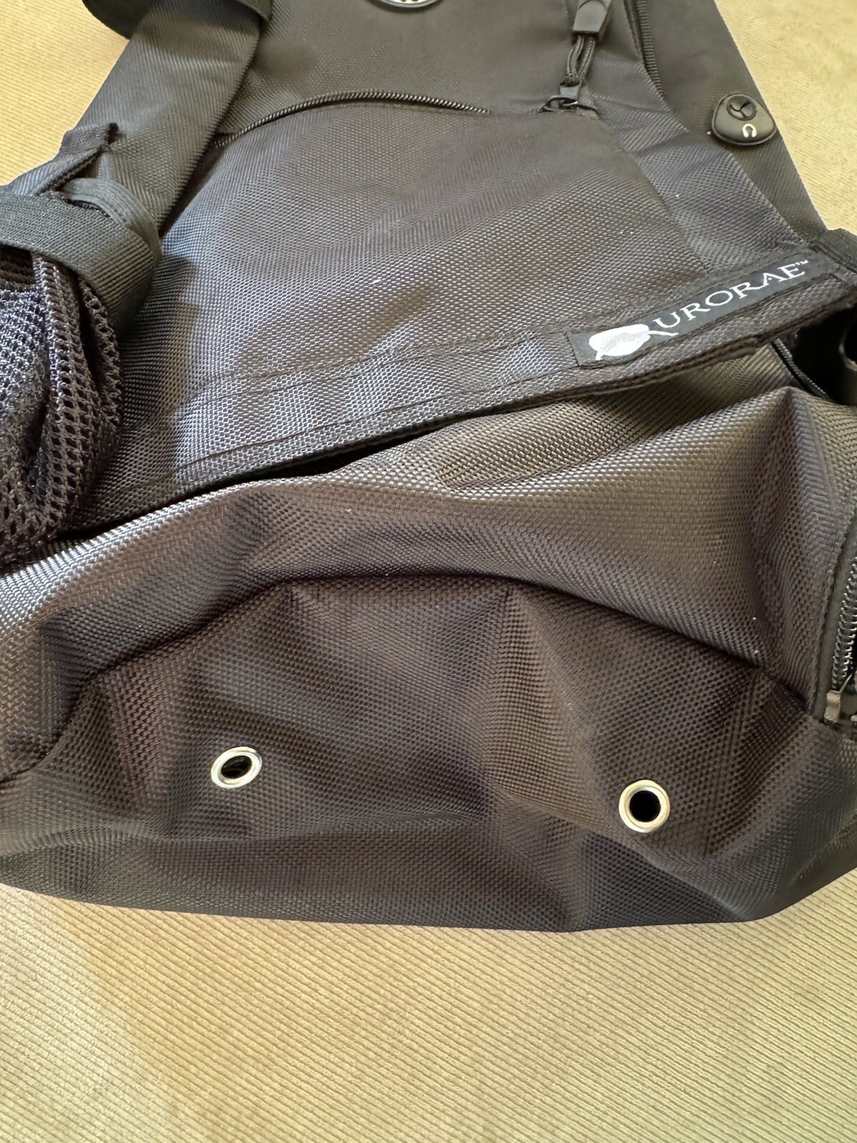 Aurorae Yoga Sling Backpack Bag Multi purpose Cross-body Sports Black NEW