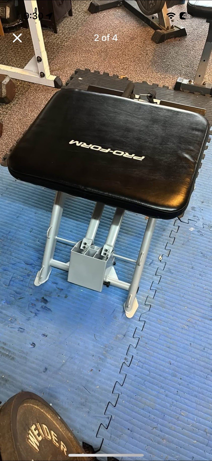 ProForm Pilates Studio Chair – Total Body Balance Training Adjustable
