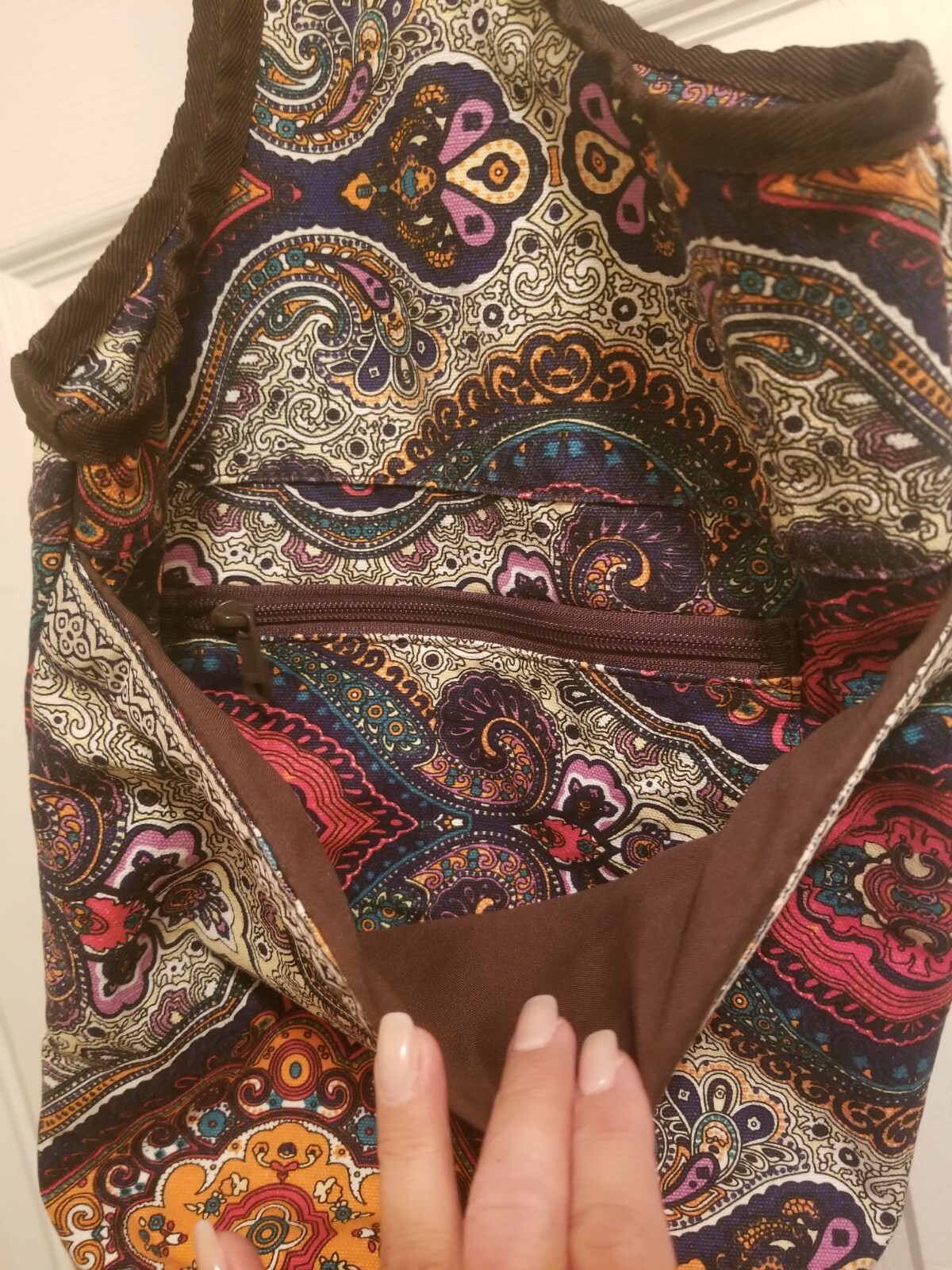 Ewedoos Yoga Mat Bag Lined Outside Zipper Pocket