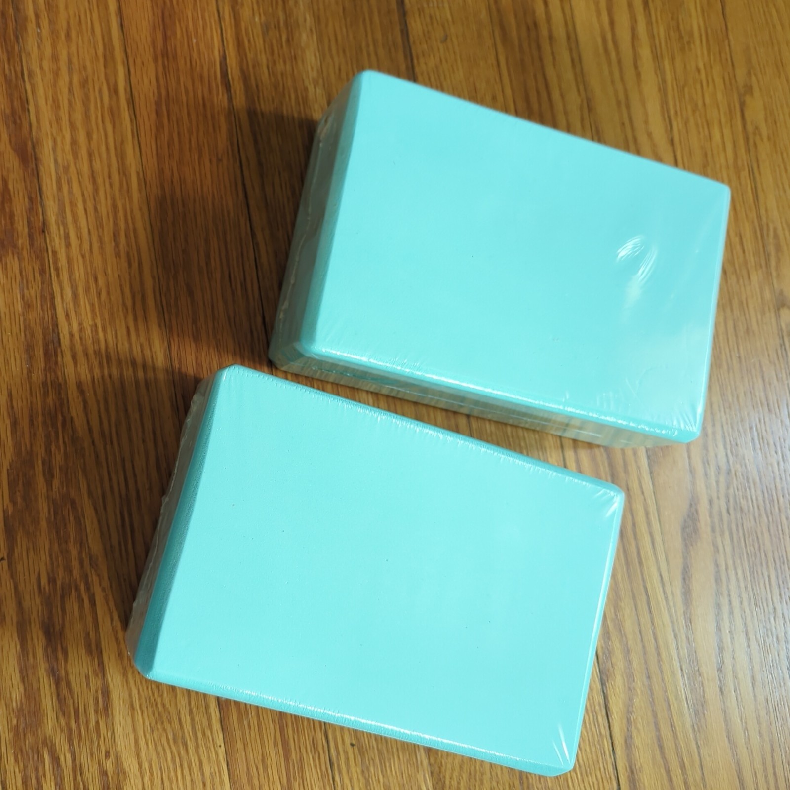 Set of 2 High Density Yoga Blocks, 9&Prime;x6&Prime;x4&Prime; Each, Pair (Green)