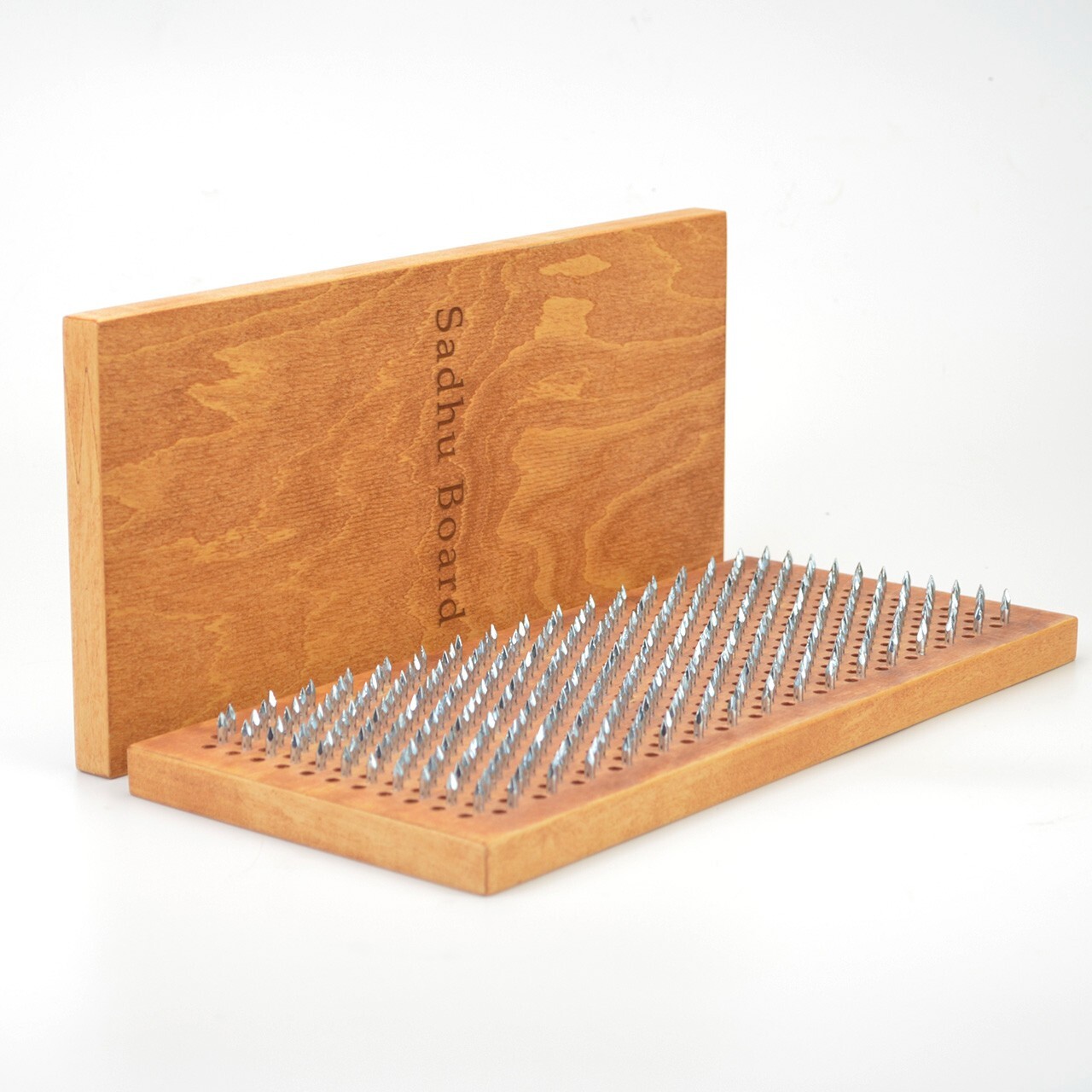 Sadhu Board with Engraving « Sadhu Board » Galvanized Nails 10 mm/0.4 inch