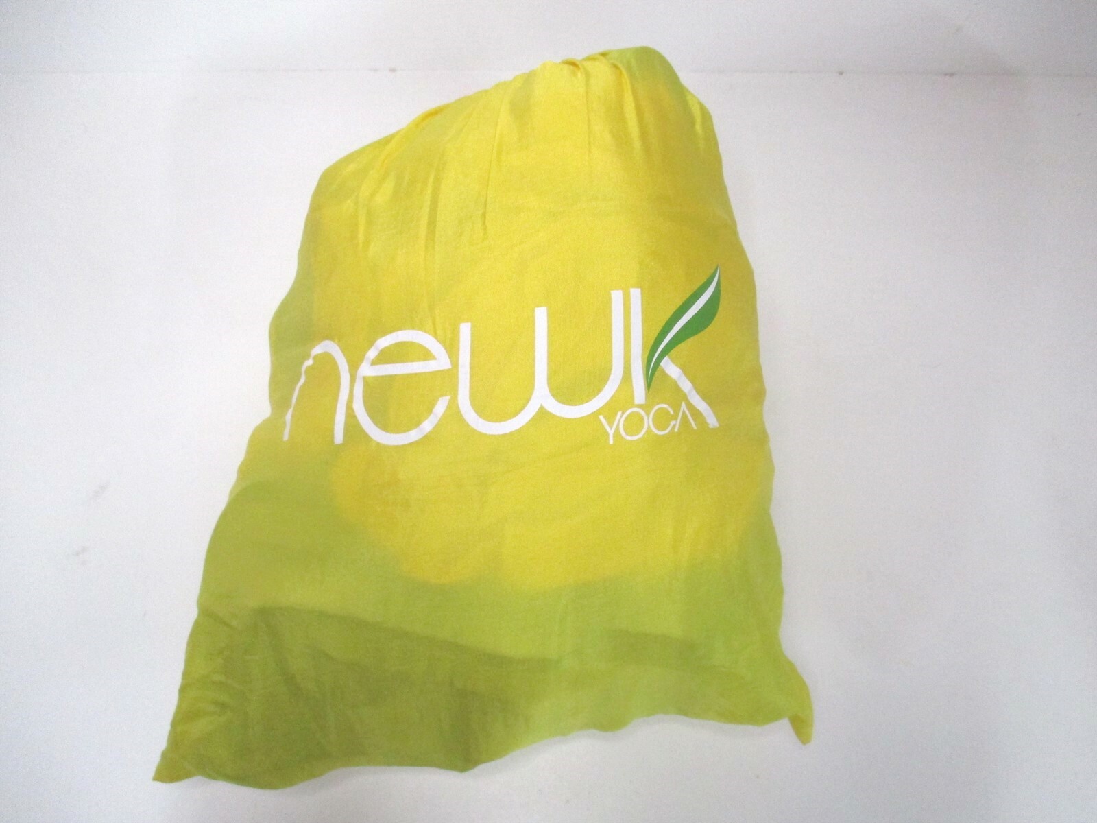 Newk Yellow Yoga Hammock Trapeze Sling Aerial Set for Indoor Fitness