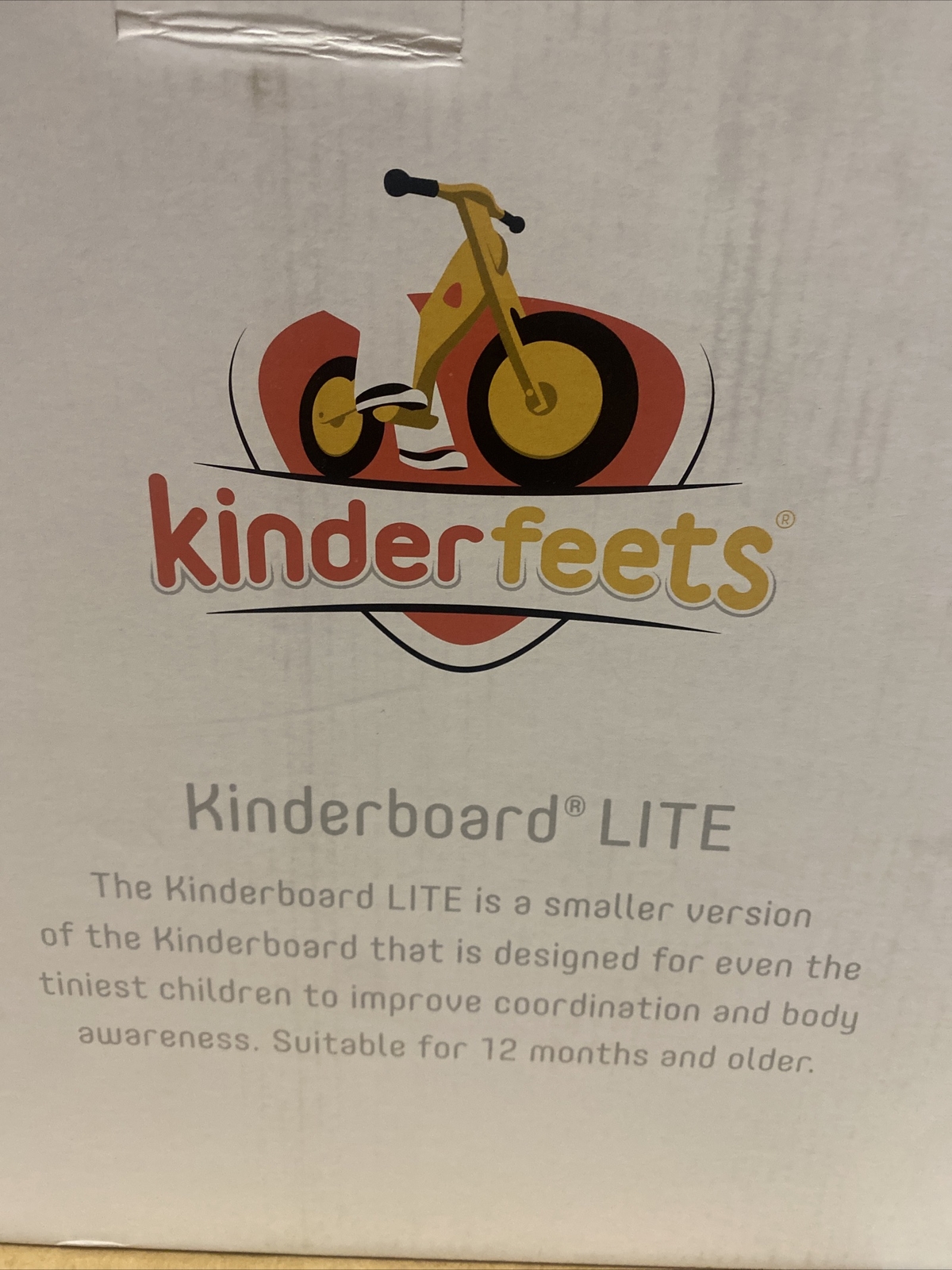 Kinderfeets Kinderboard LITE Beechwood Rocking Curved Balance Board Kids Toy Tot