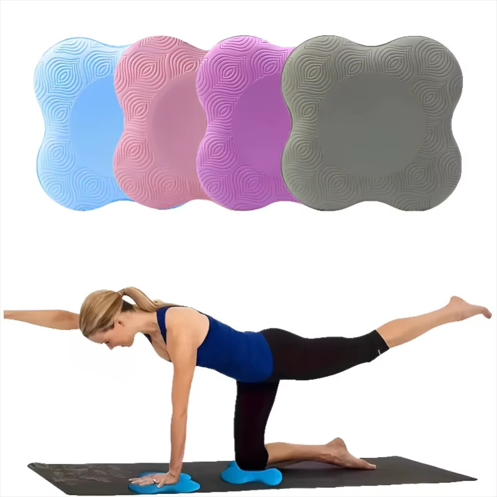 Thickened TPE Anti-Slip Yoga Knee Pad – Soft, Slow-Rebound Cushion for Knees & E