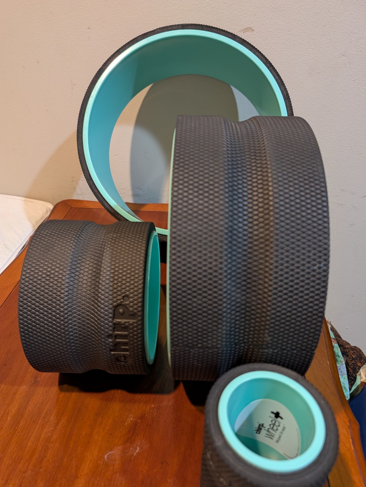 Chirp – Back Pain Relief & Stretching Set – 4 Wheel Bundle (12&Prime;, 10&Prime;, 6&Prime;, 4&Prime;)