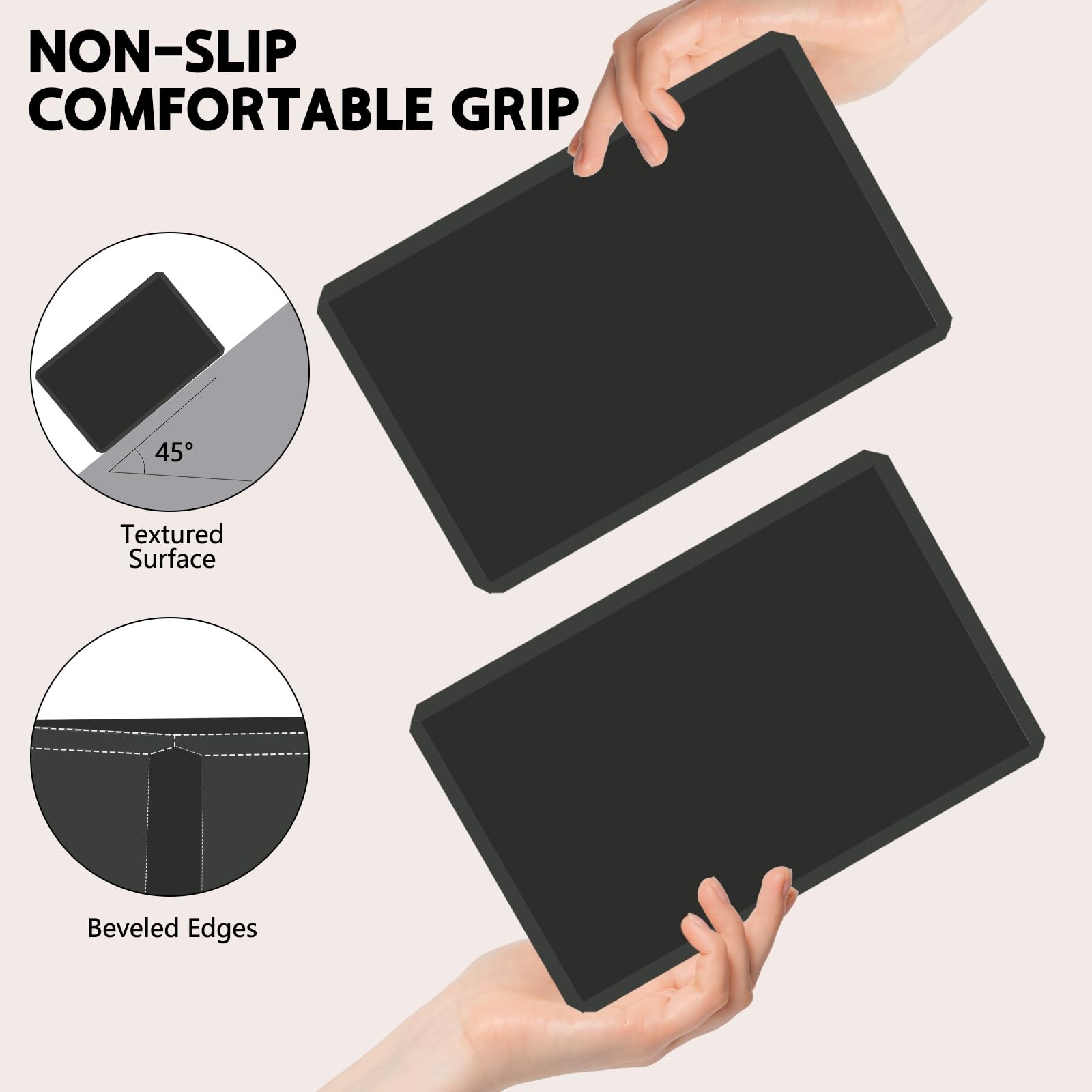MBKHFLL Yoga Block – Supportive Latex-Free Eva Foam – Soft Non-Slip black