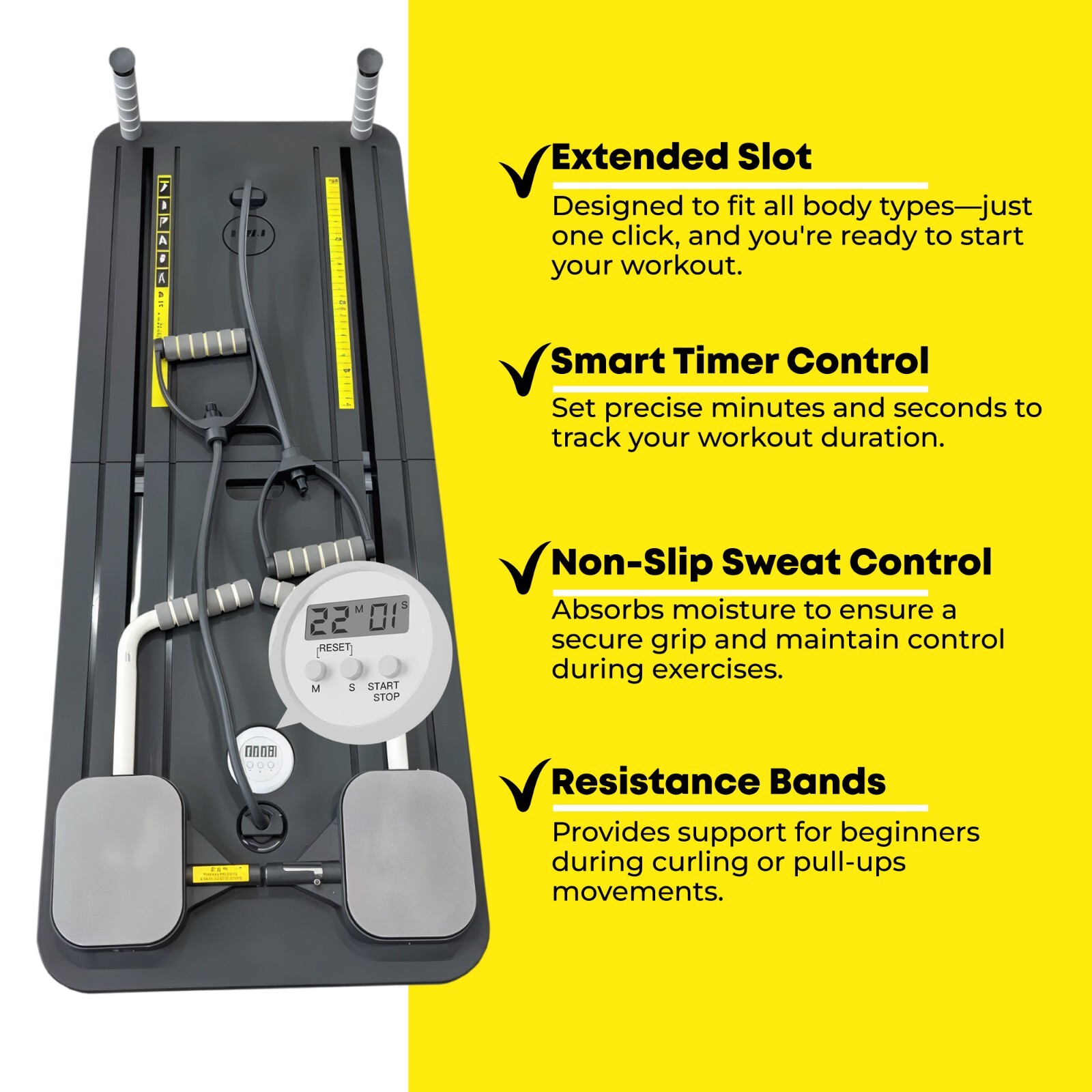 Pilates Reformer Board Equipment – Portable and Foldable